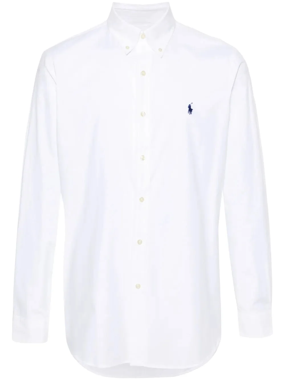 POLO PONY-EMBROIDERED POPLIN SHIRT - 1