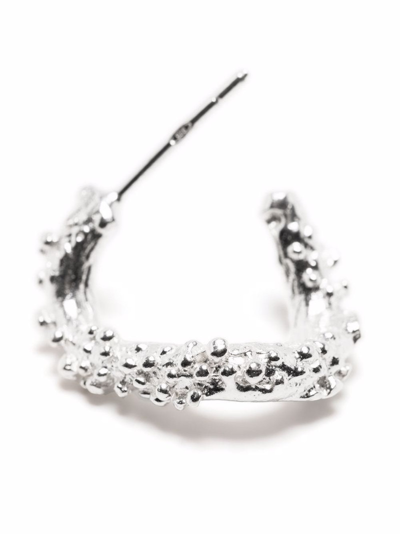 ALIGHIERI The Rocky Terrain hoop earring outlook