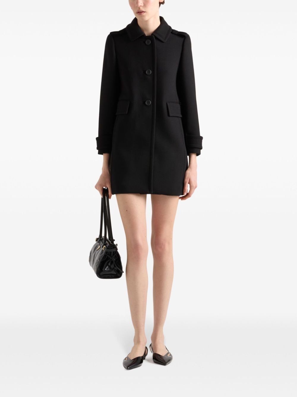 Natté peacoat - 2