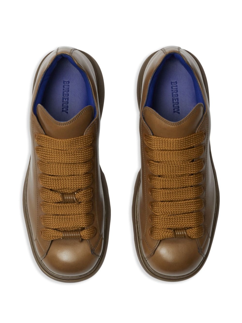Burberry Ranger leather sneakers | farfetch | REVERSIBLE