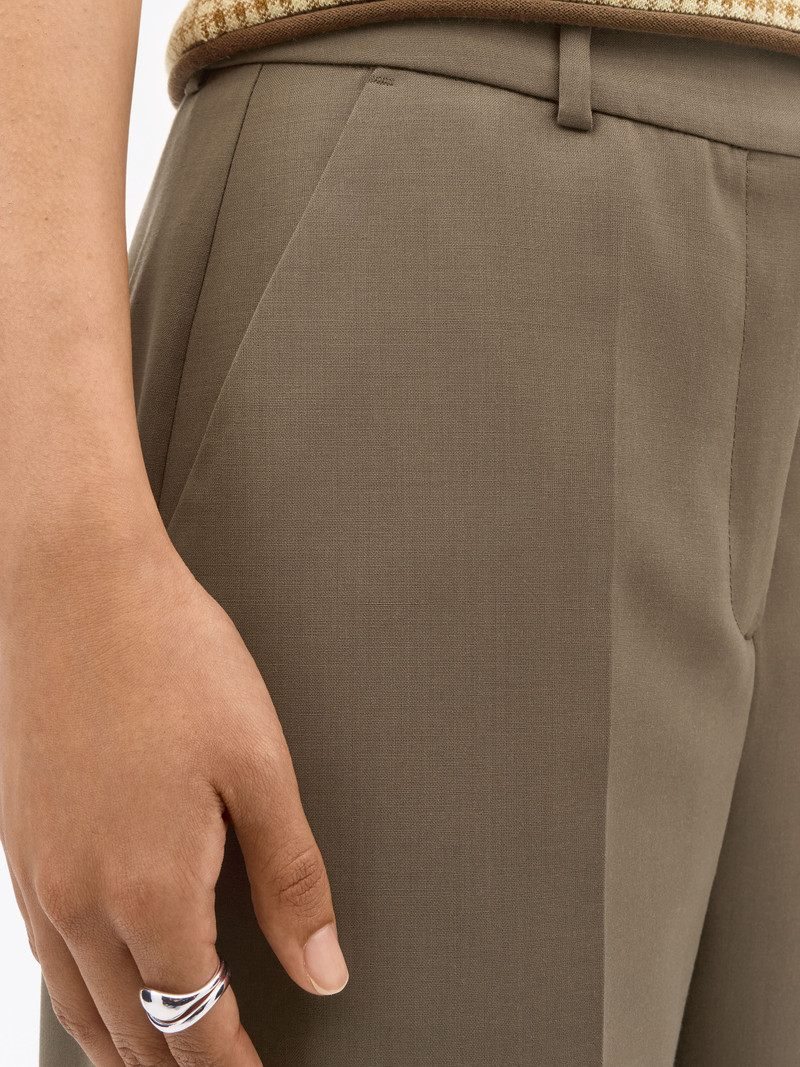 Umaas Wide Mid Waist Trousers 5