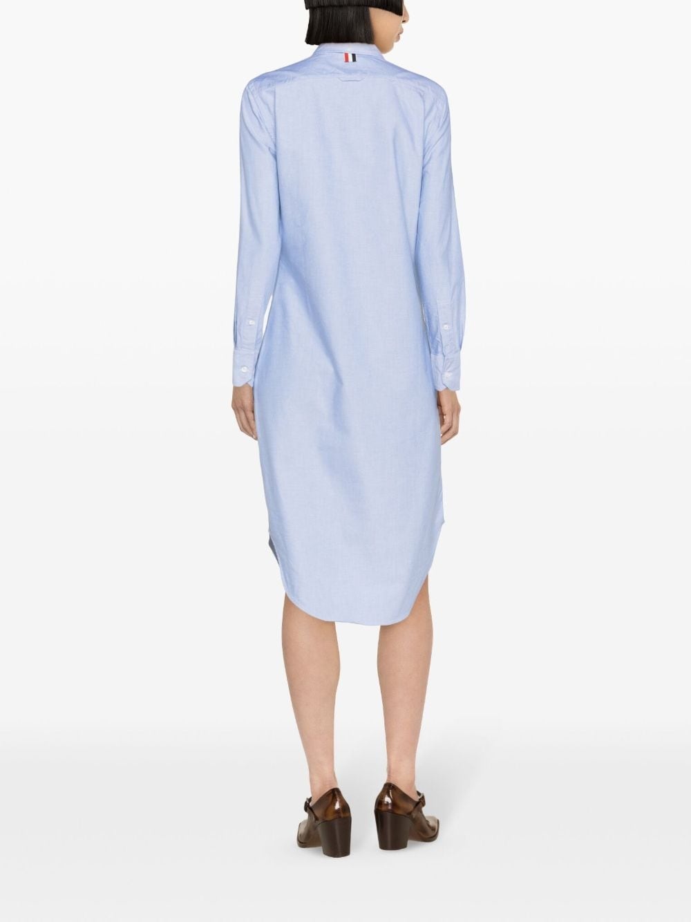 Oxford-cotton shirtdress - 4