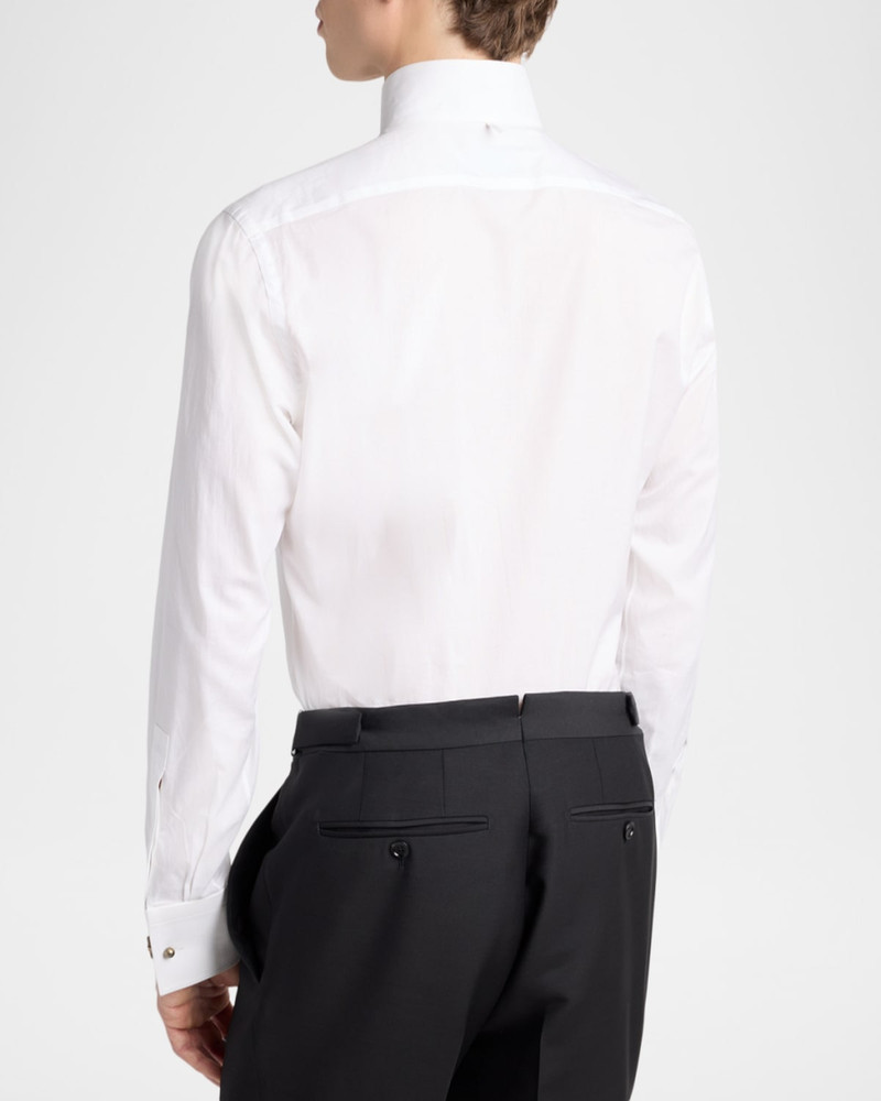 Men's Cocktail Voile Slim-Fit Dress Shirt 3