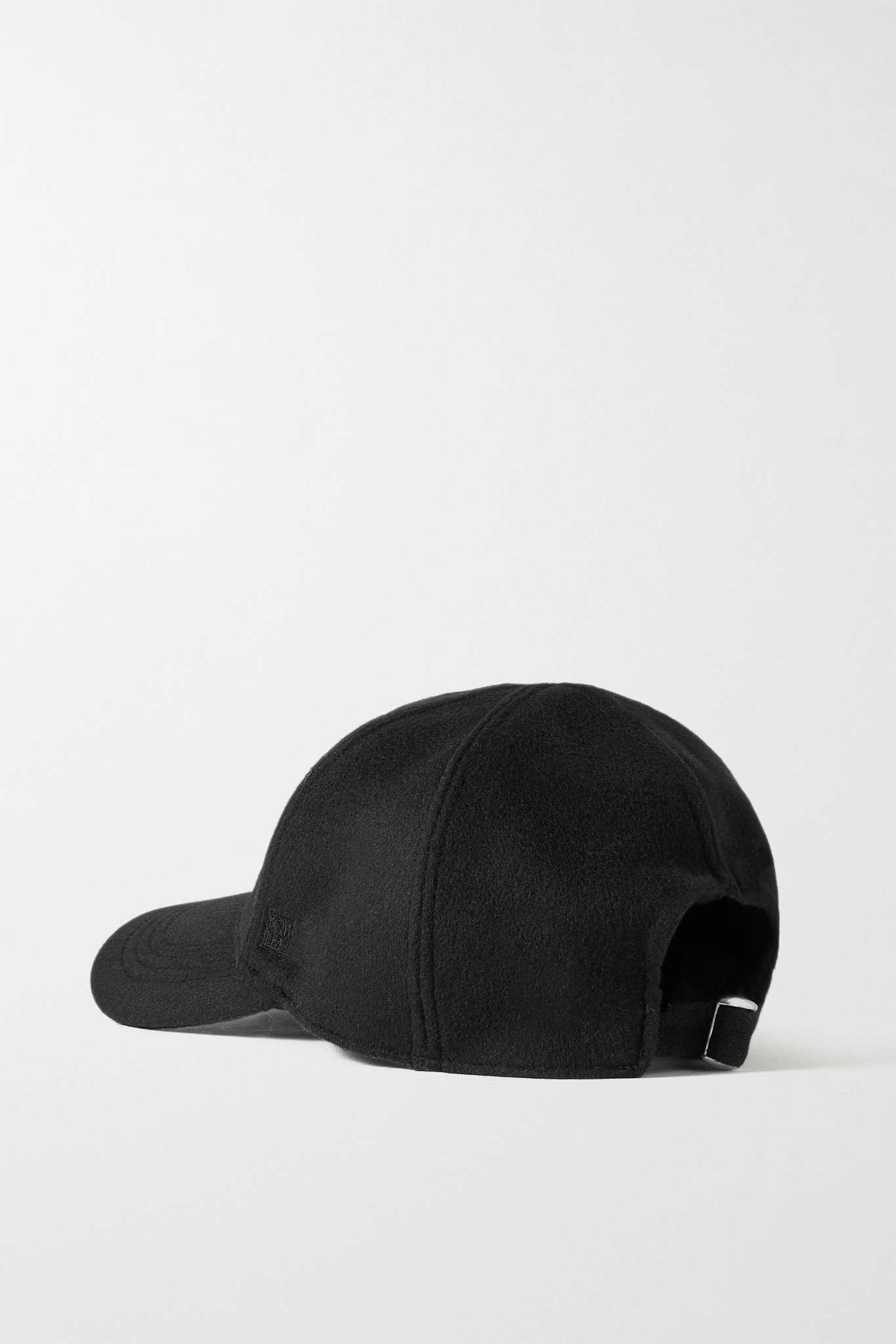 Double wool and cashmere baseball cap - 3