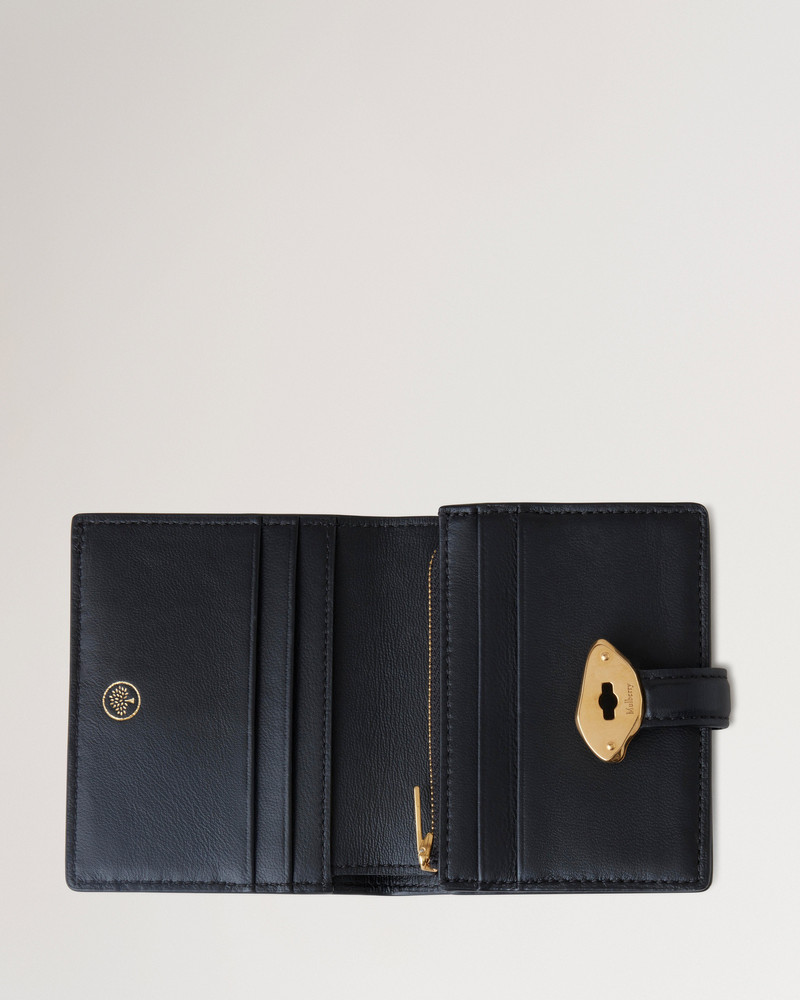 Mulberry Lana Compact Wallet
Black High Gloss Leather outlook