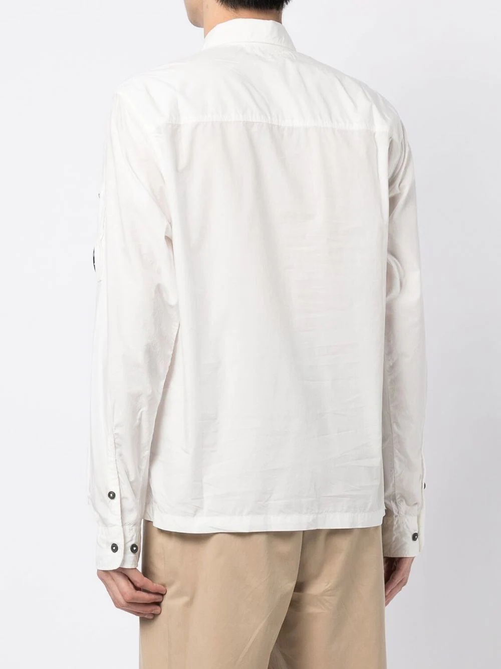 Lens detail long sleeve shirt - 4