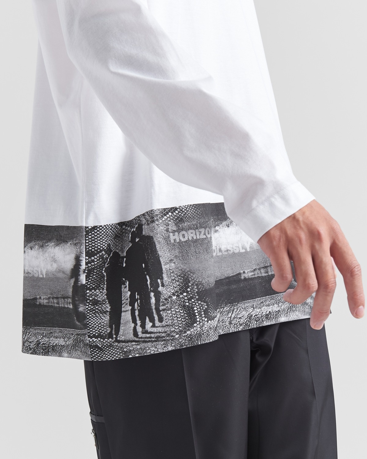 Printed cotton T-shirt - 3