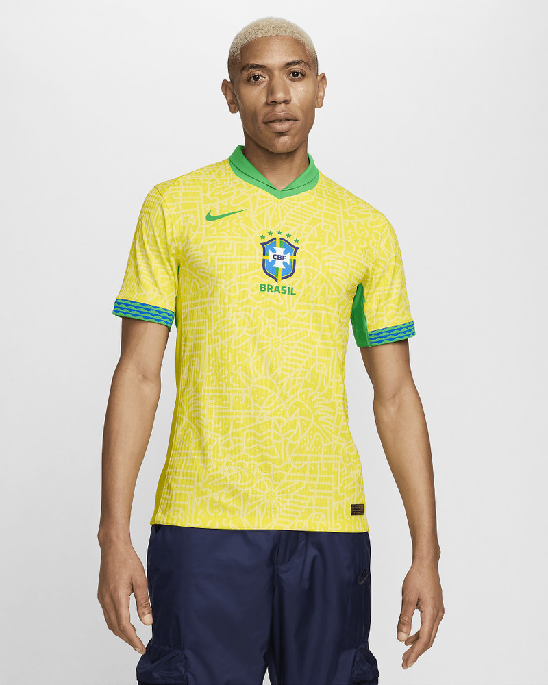 Brazil 2024 Match Home Nike Men's Dri-FIT ADV Soccer Authentic Jersey - 1