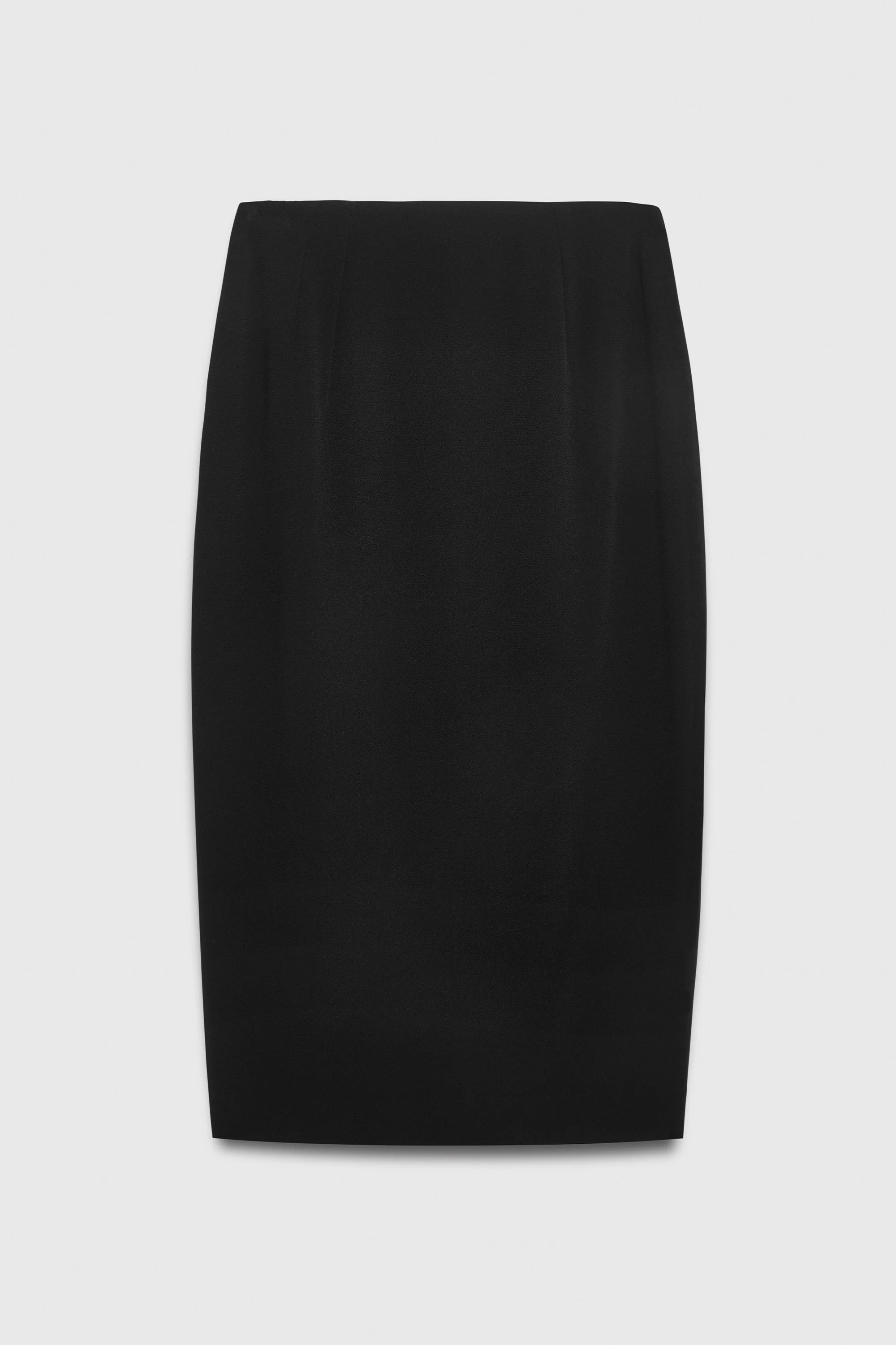 Clever Crepe Pencil Skirt - 1