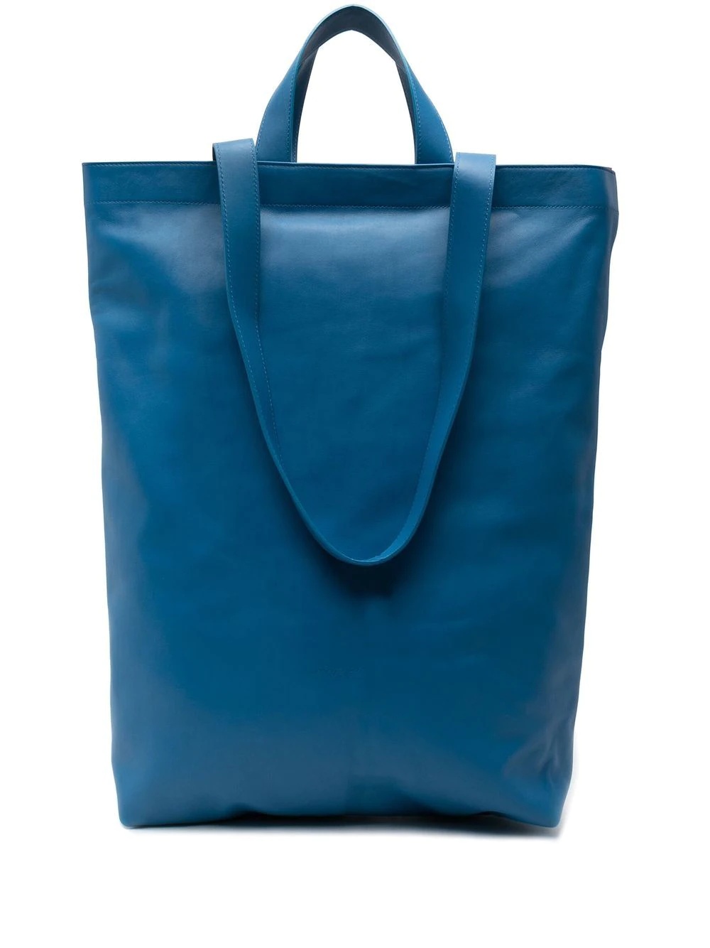 logo-embossed large tote - 1