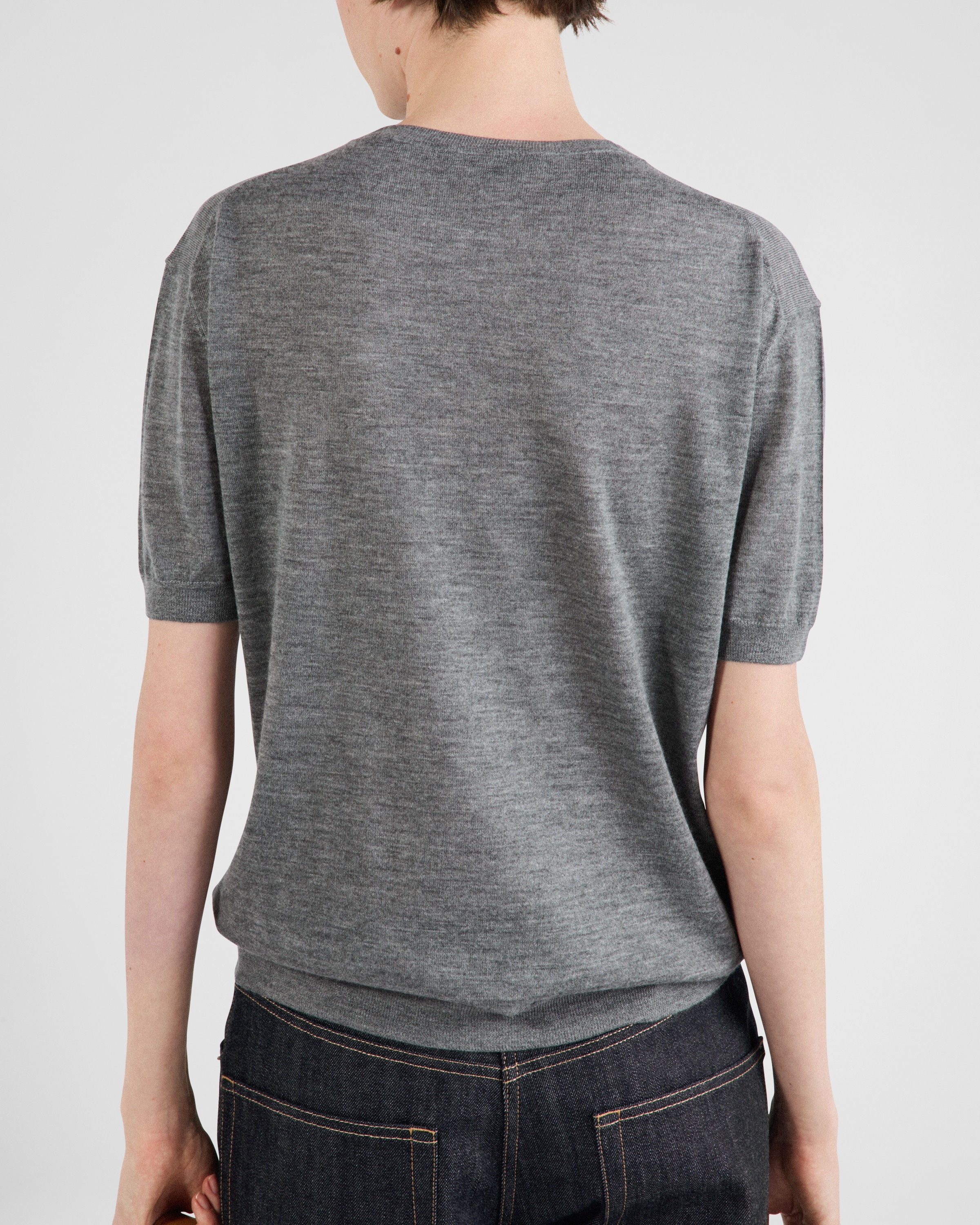 Cashmere crew-neck sweater - 5