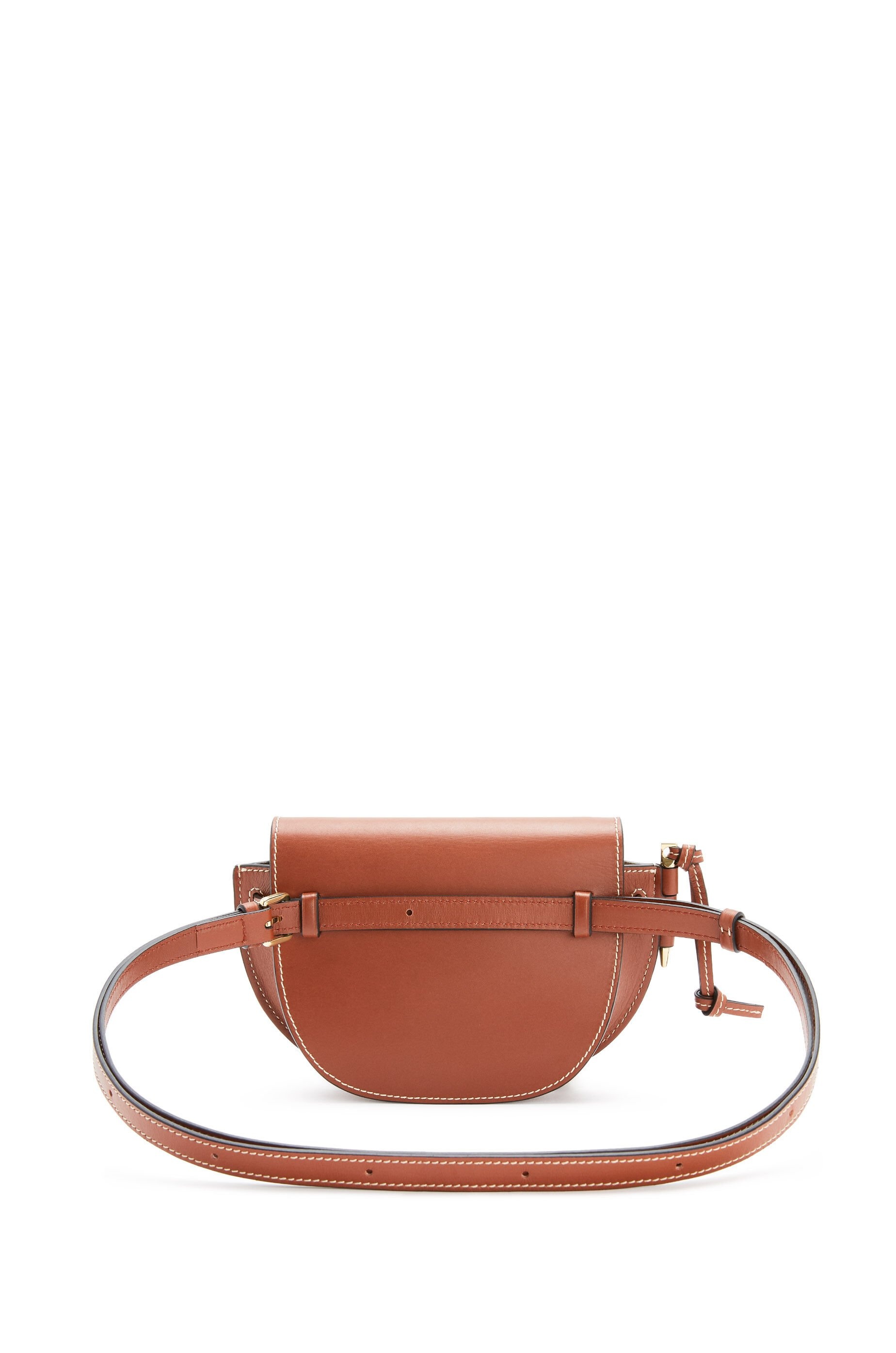 Mini Gate dual bag in natural calfskin - 7