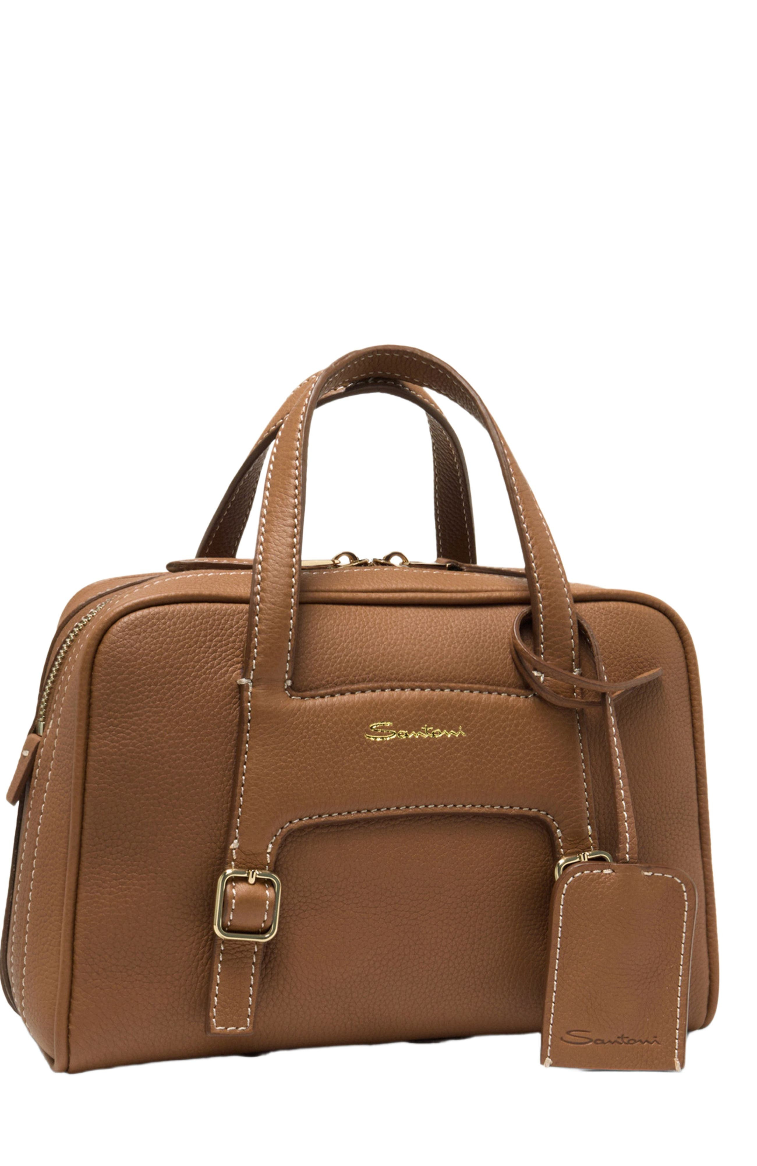 Santoni Light brown leather handbag at Nordstrom - 3