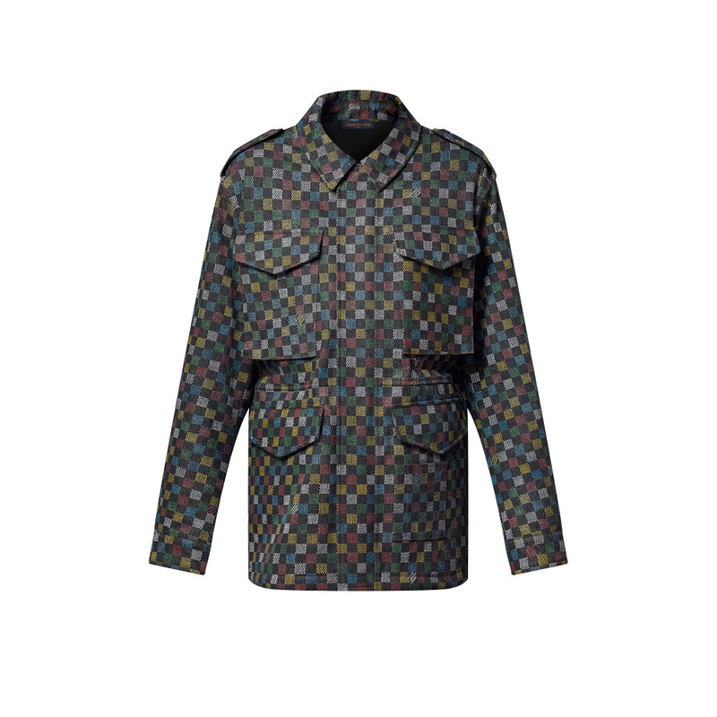 Damier Denim Parka 1