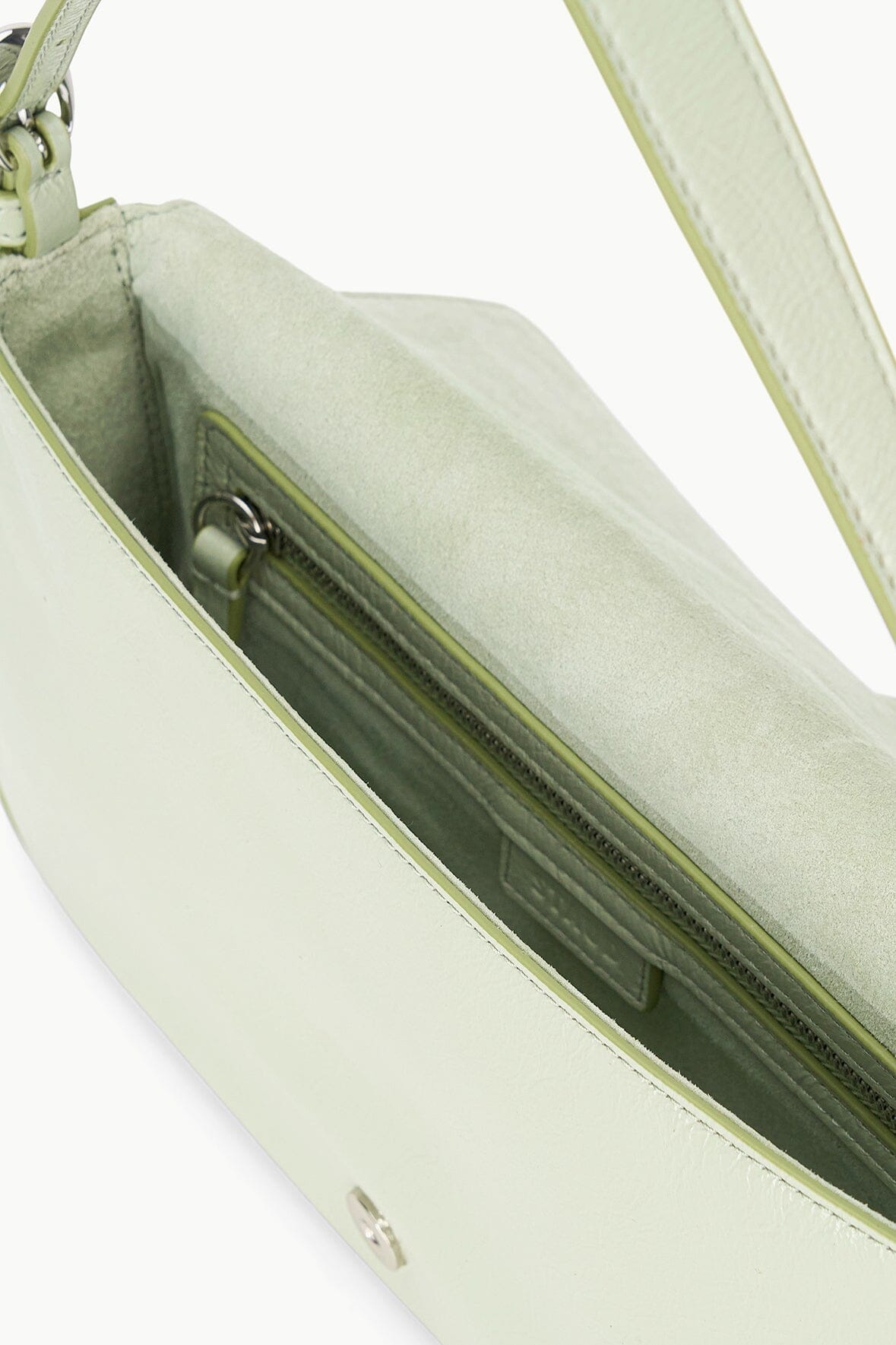 STAUD HARLOW BAG PALE JADE - 4