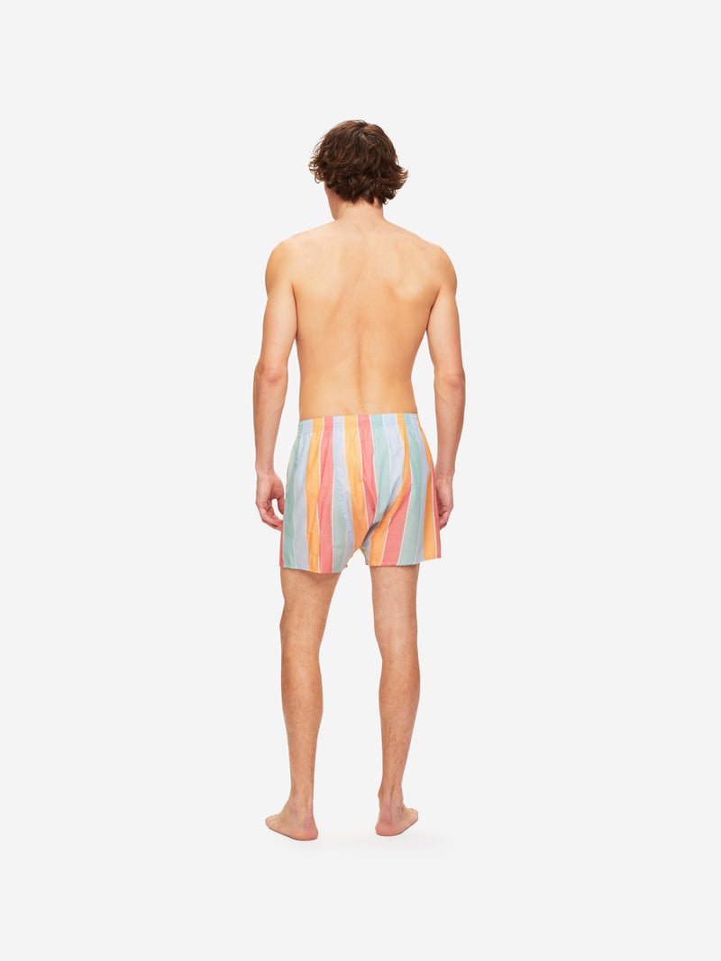Men's Classic Fit Boxers Amalfi 18 Cotton Batiste Multi - 4