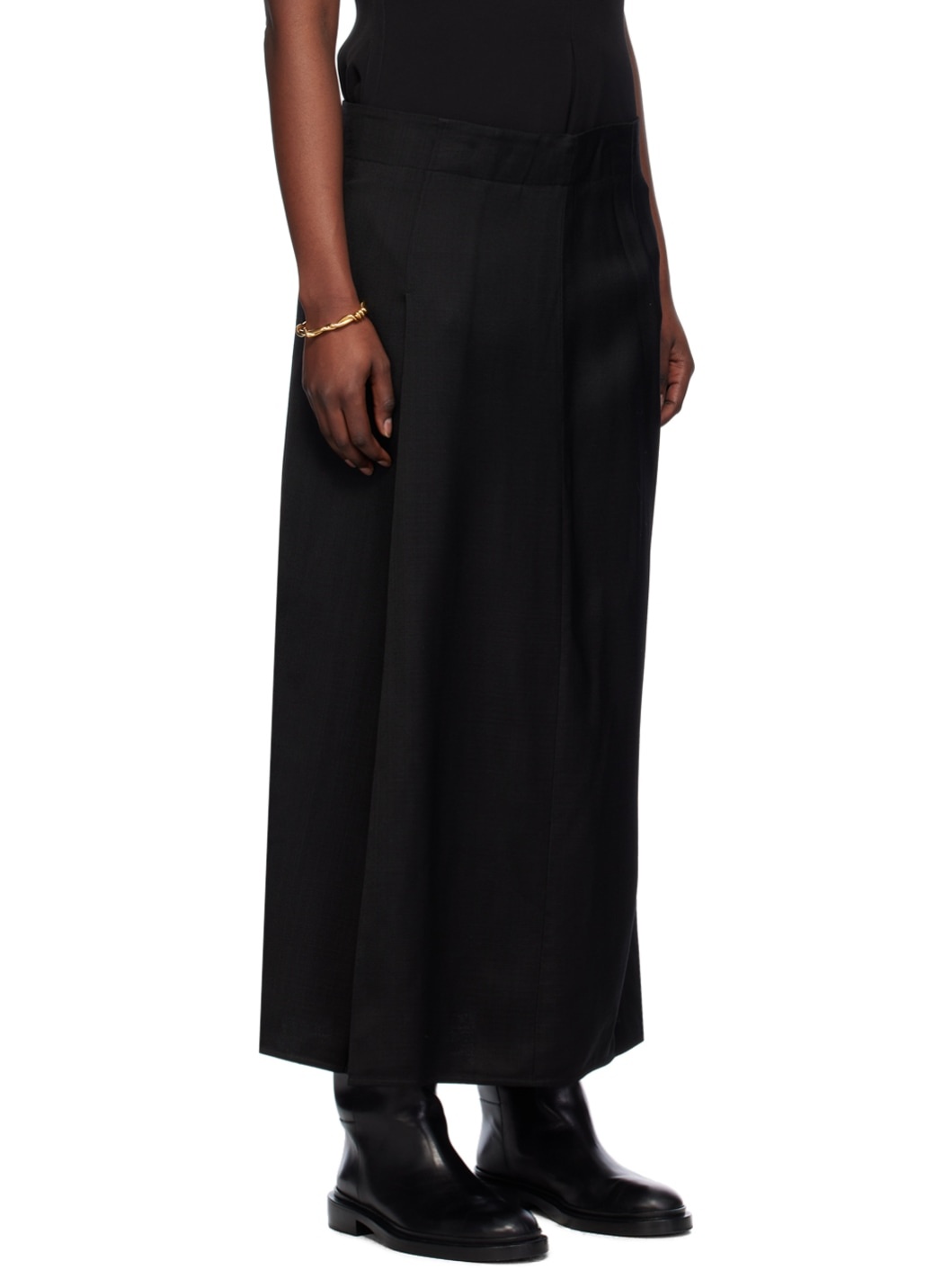 Black Jaya Maxi Skirt - 2