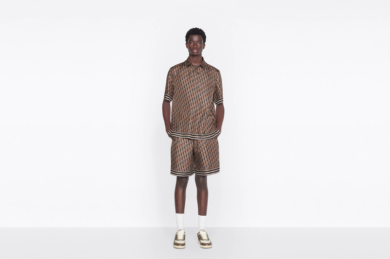Dior Oblique Pixel Bermuda Shorts 4