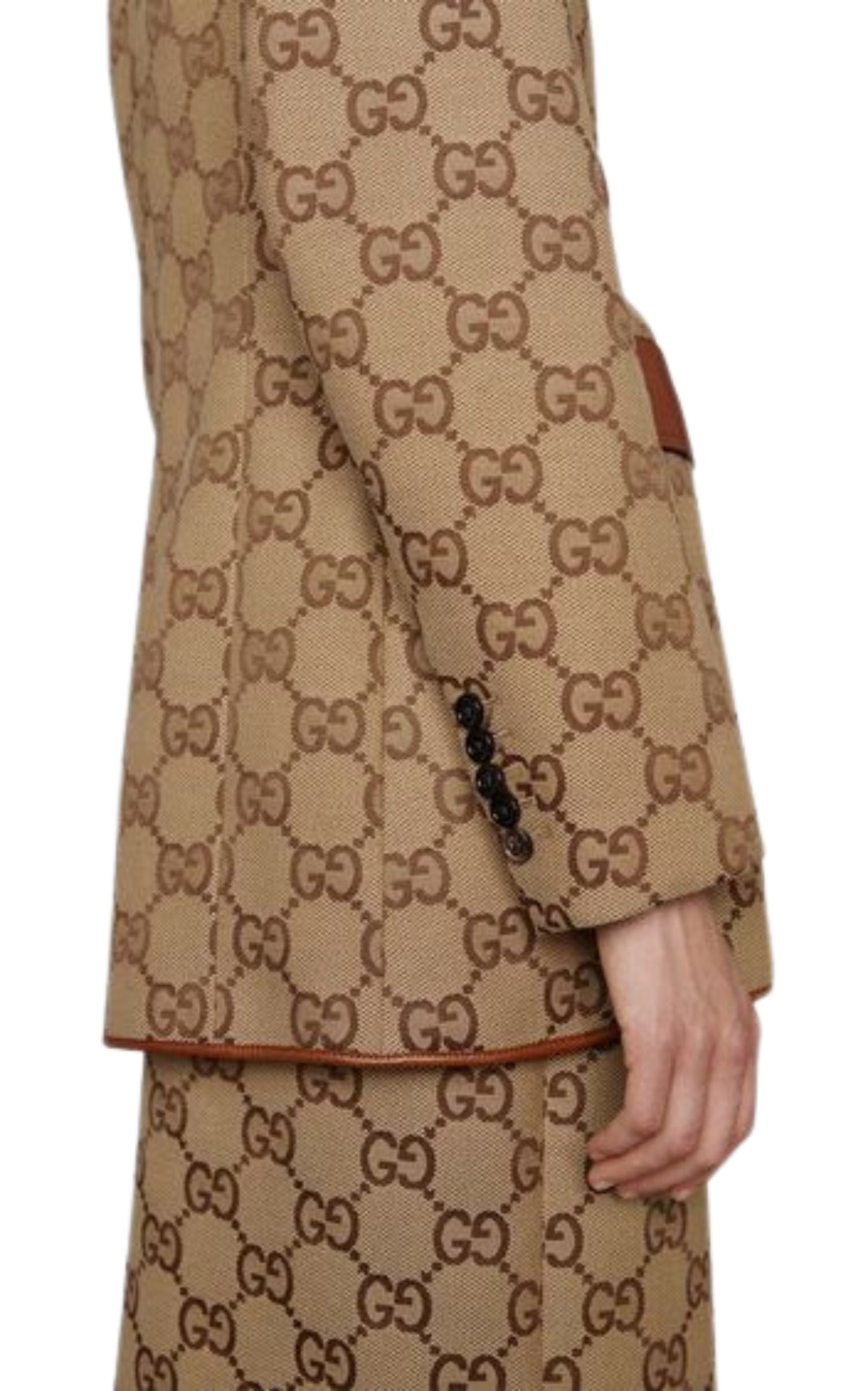 GUCCI The Hacker Project Maxi GG Hourglass jacket