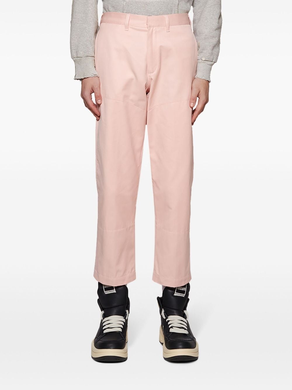 cropped cotton chinos - 3