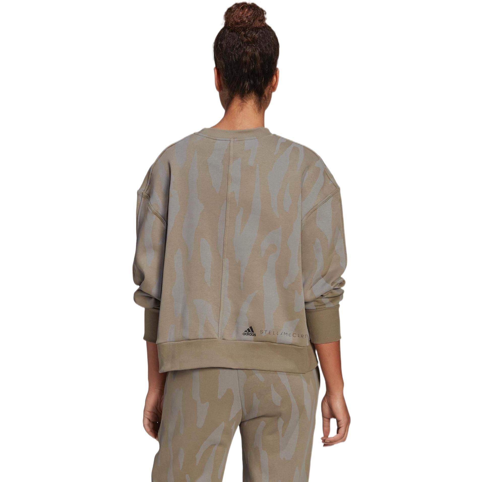 (WMNS) adidas by Stella McCartney Jumper Sweaters 'Brown' GL7670 - 3