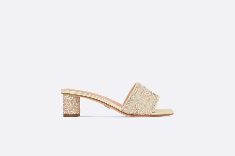 Dior Or Dway Heeled Slide 4