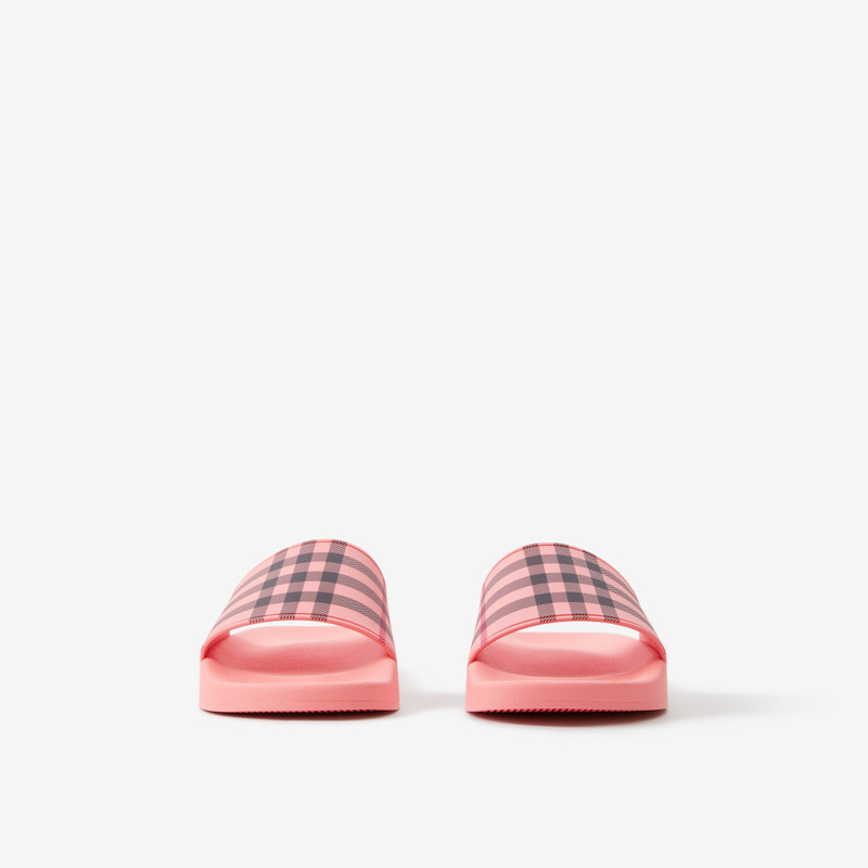 Burberry Check Print Slides outlook