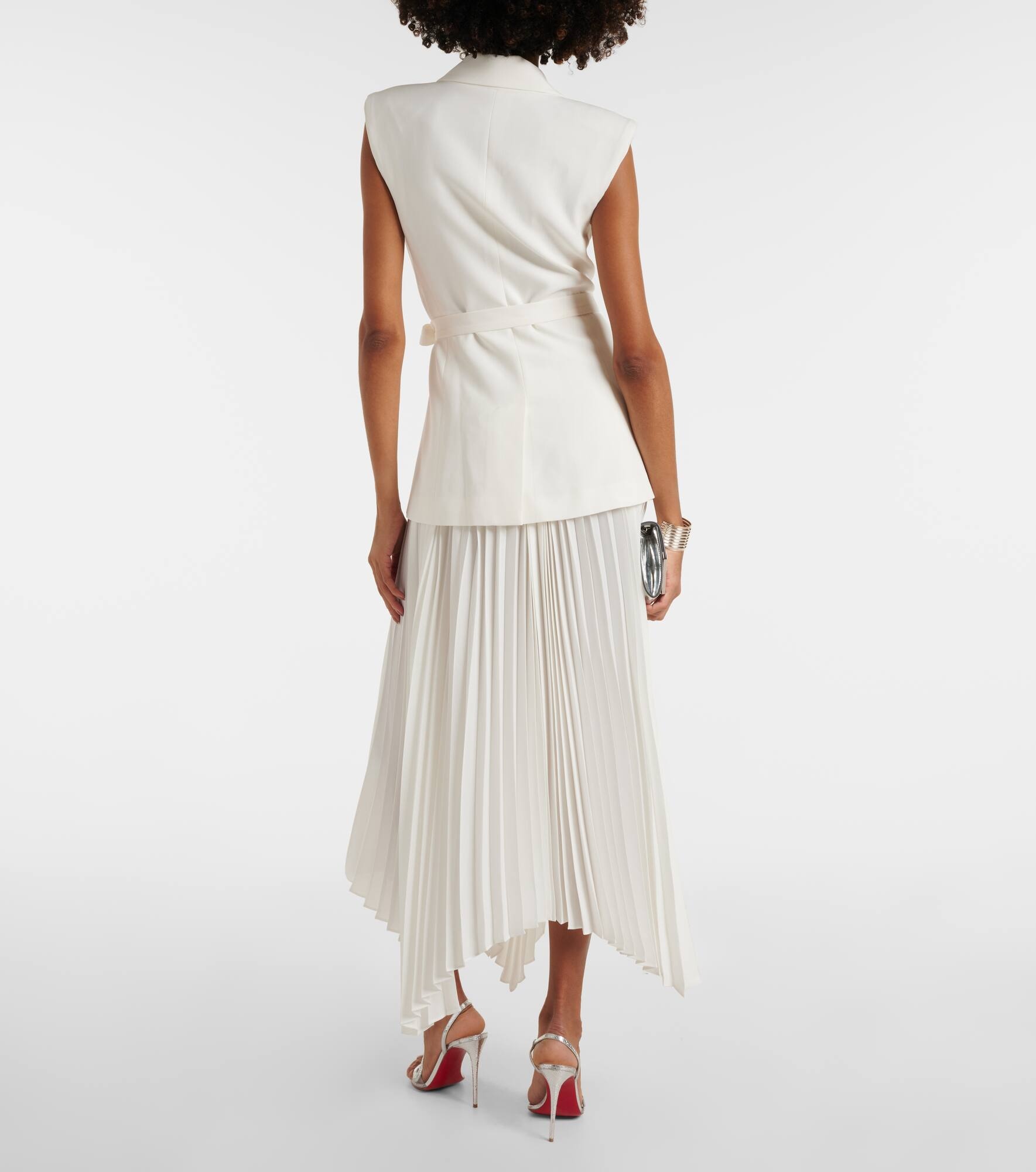 Helena pleated wrap dress - 3