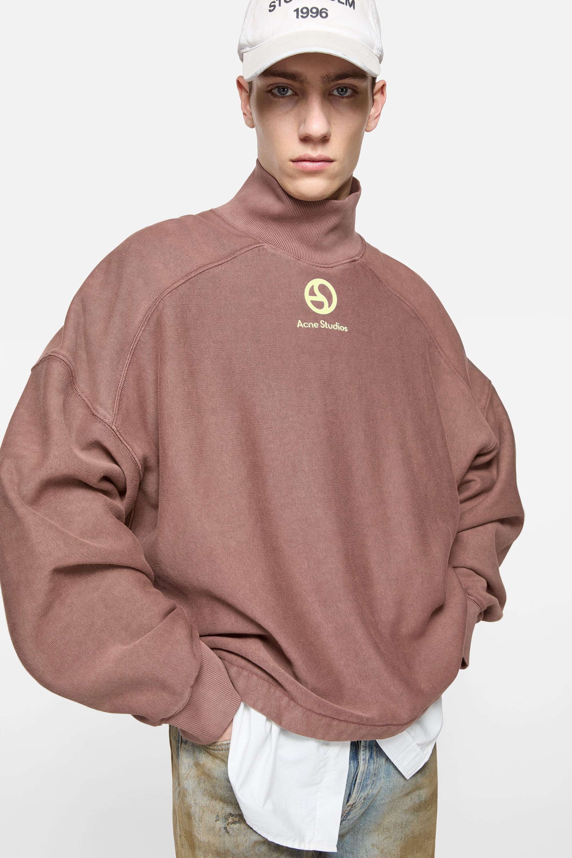 Fleece sweater - Rum brown - 4
