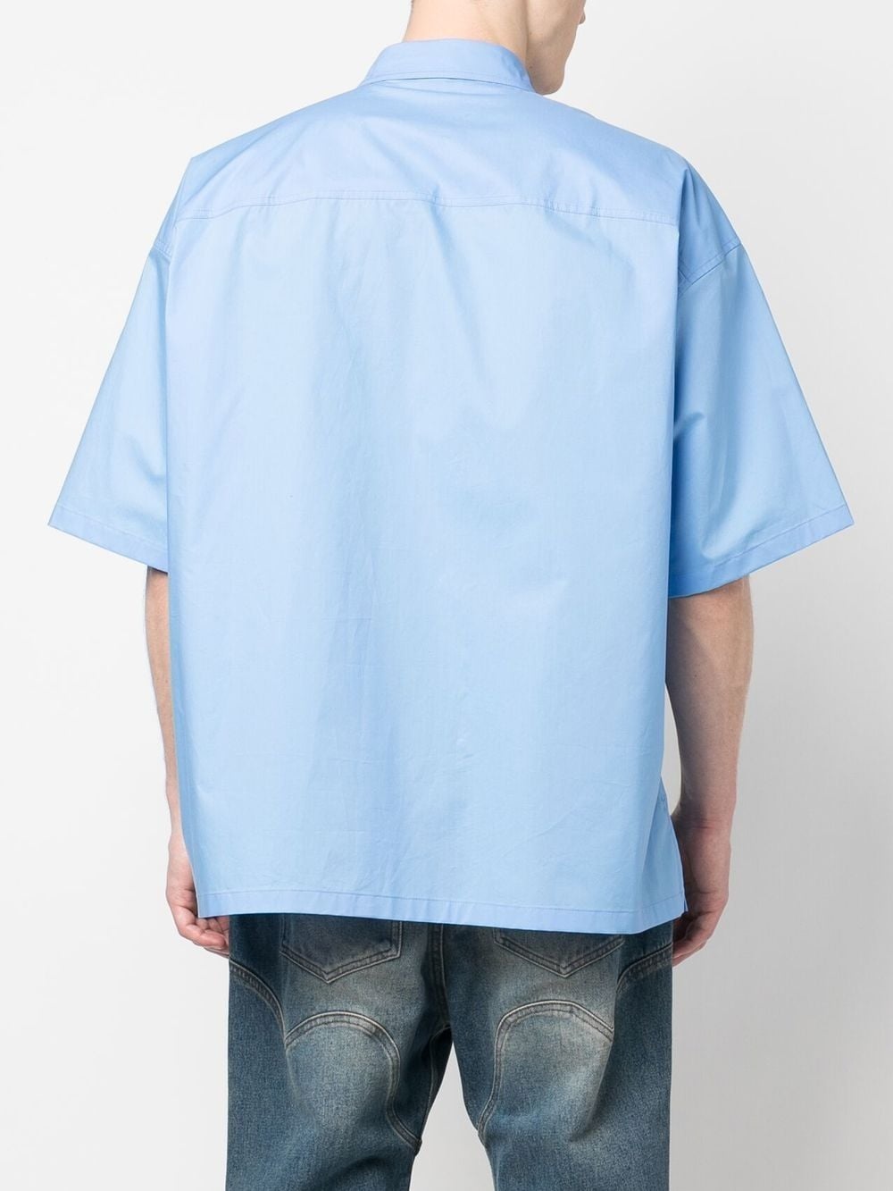 buttoned bowling shirt - 5