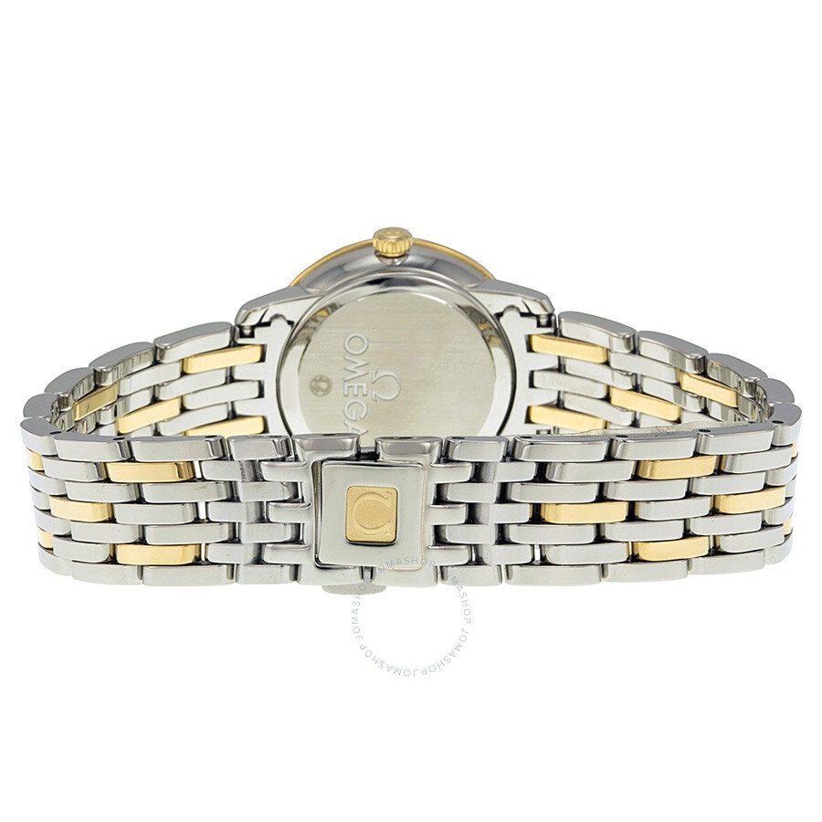 Pre-owned Omega De Ville Prestige Diamond Gold Tone Dial Ladies Watch 424.25.24.60.58.001 - 3