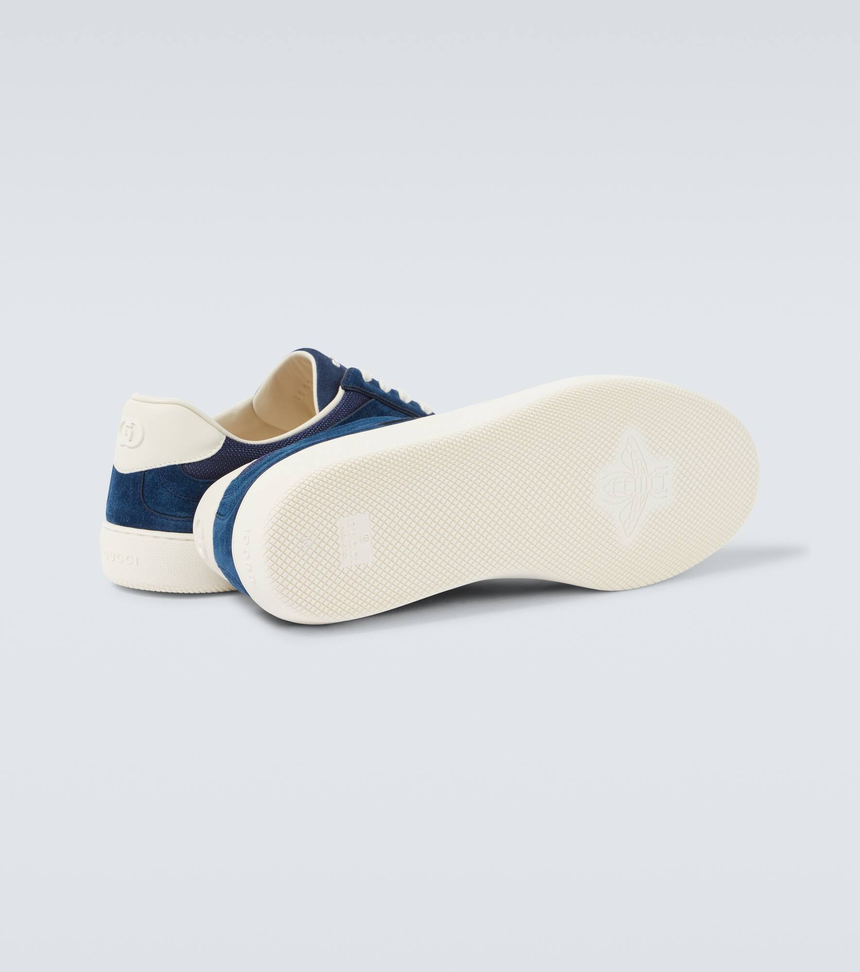 G75 suede and canvas sneakers - 7