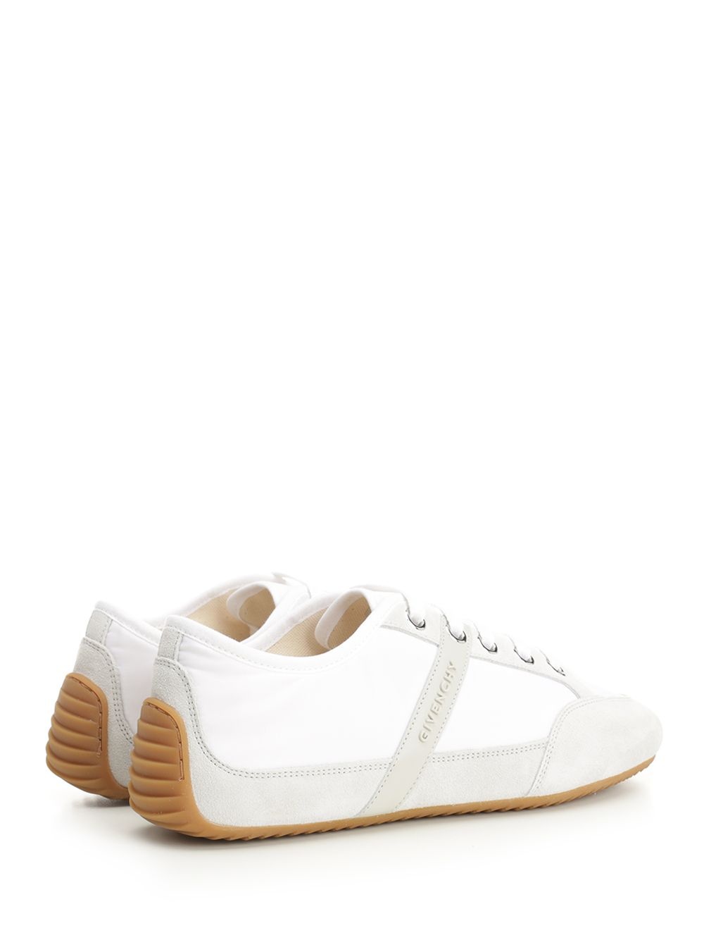 Slim Sneakers Lace-Up Shoes White - 3