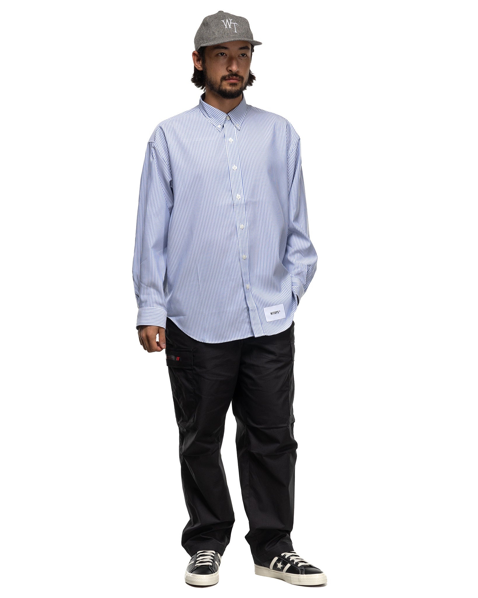 WTAPS BD 02 / LS / POLY. Oxford Shirt / Broadcloth. Coolmax