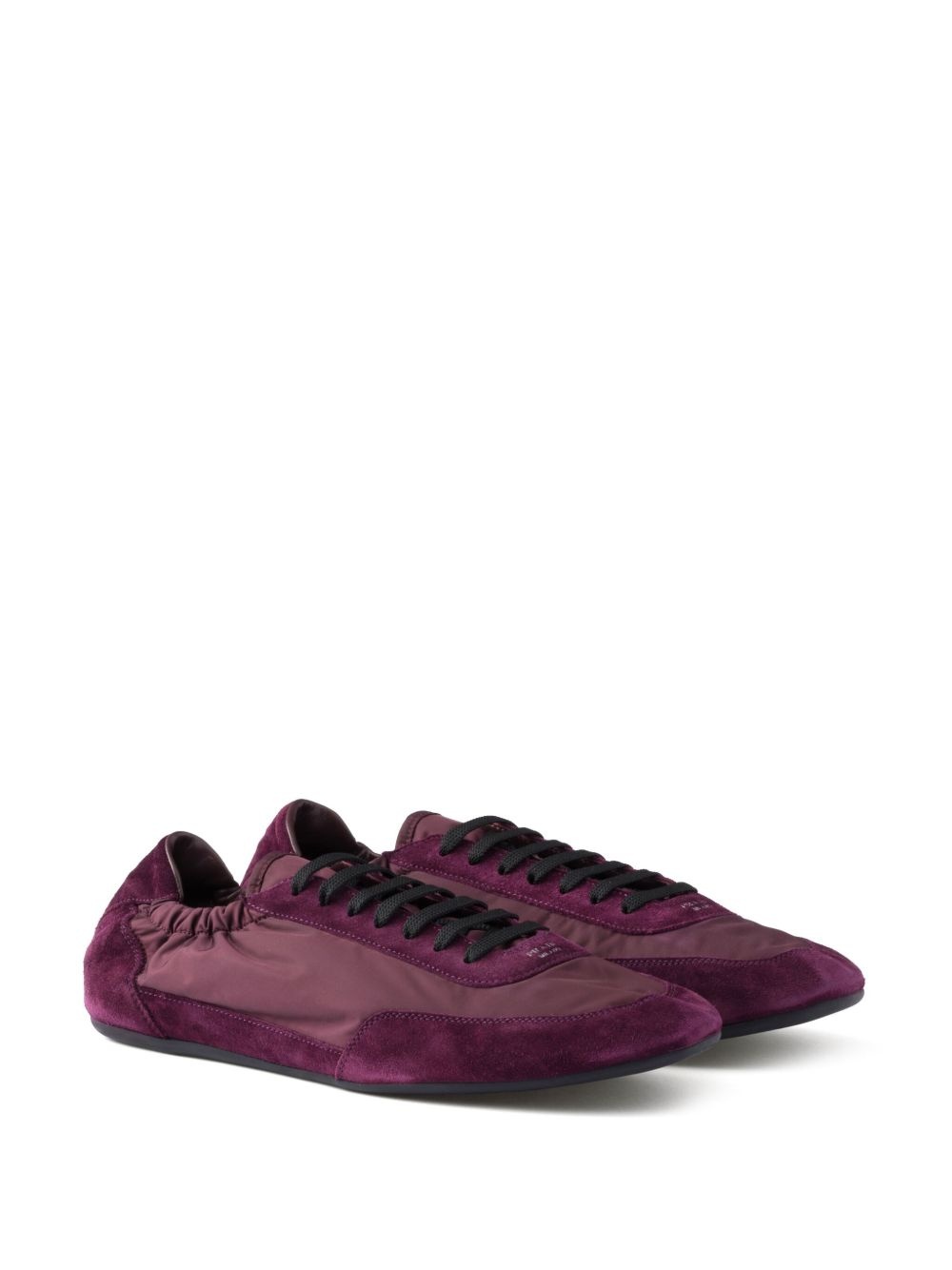 Collapse Re-Nylon suede sneakers - 2
