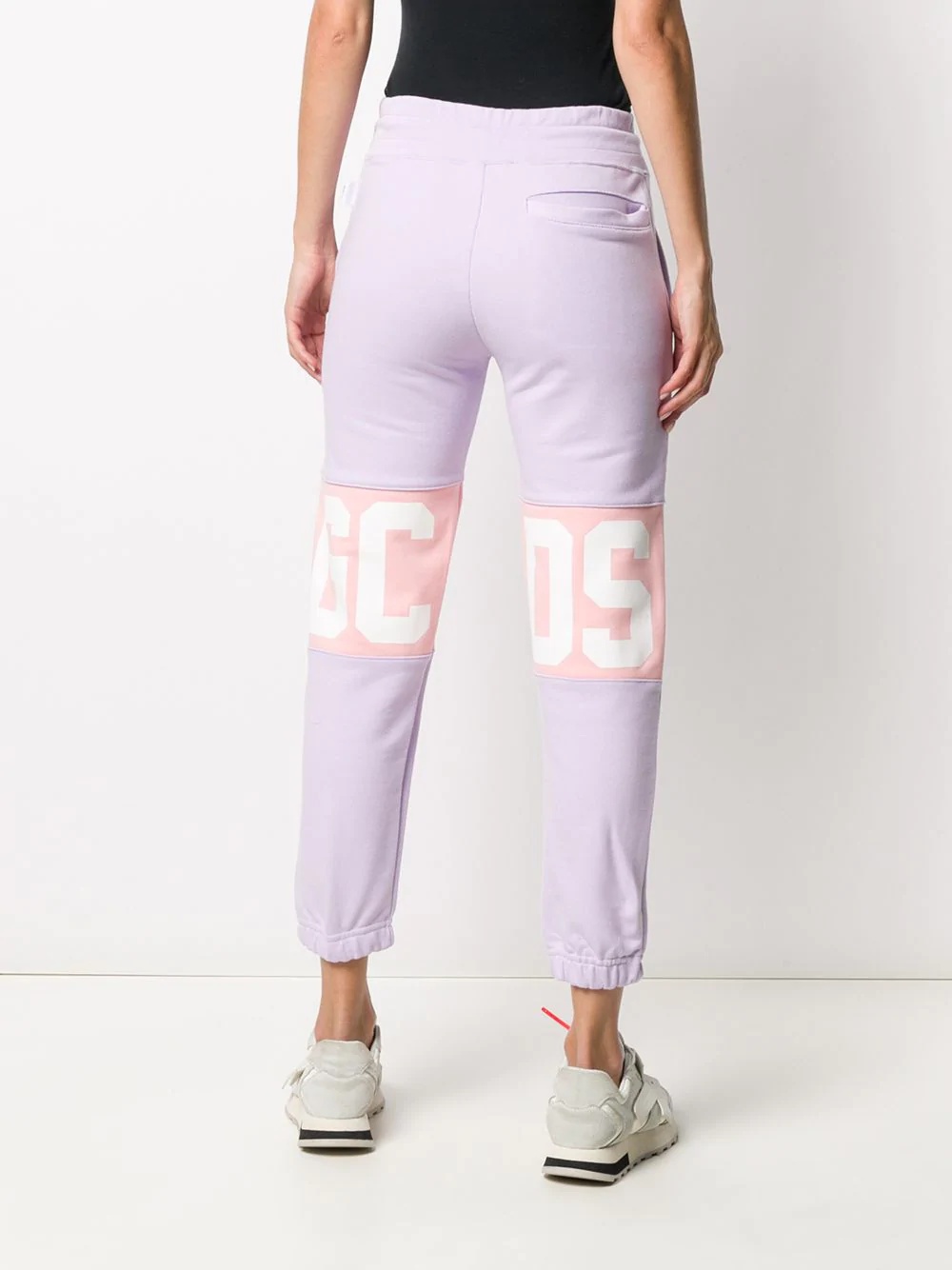 logo track trousers - 4