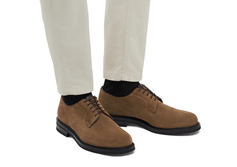 Shannon lw
Suede Derby Mud 5