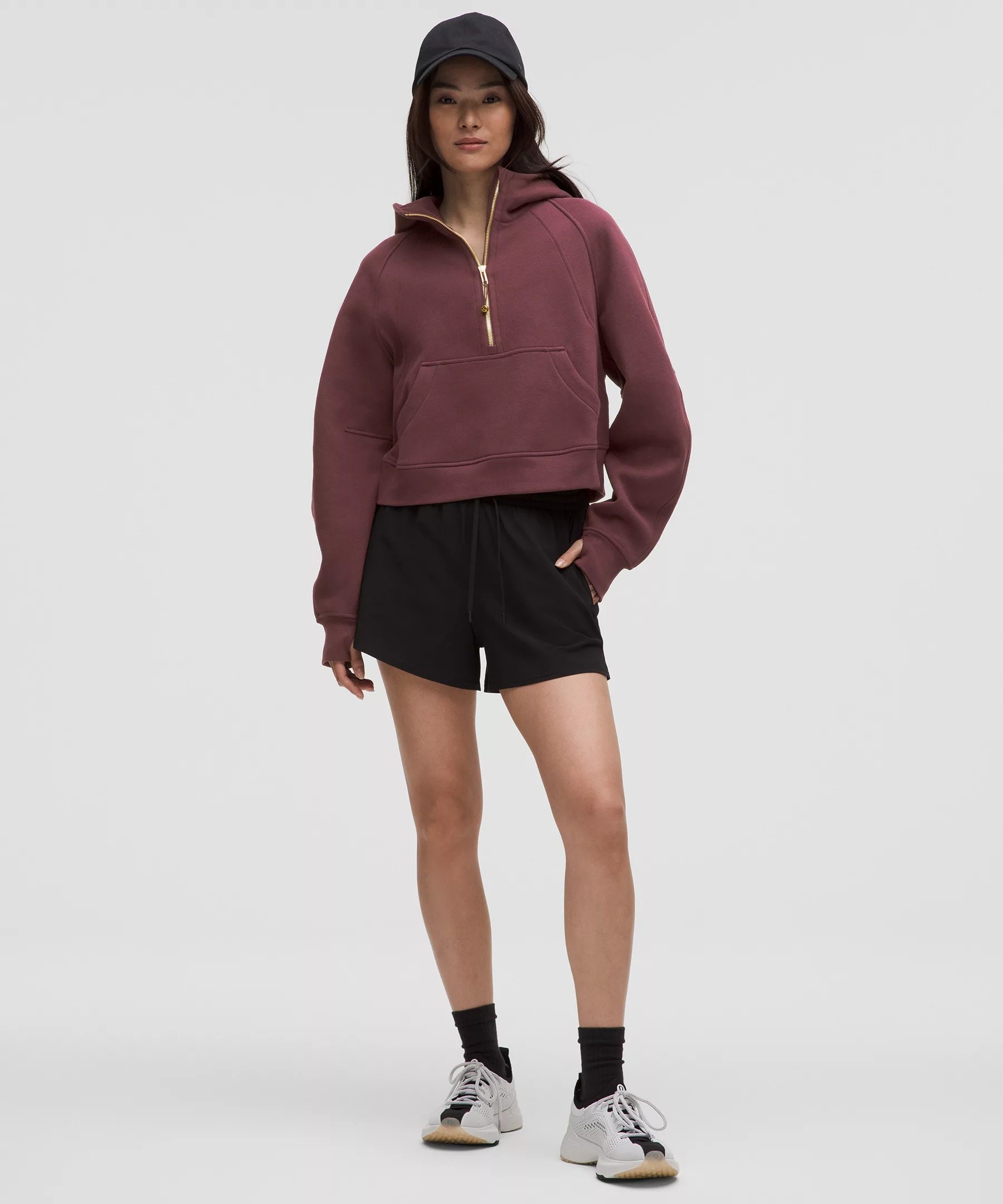 Scuba Oversized Half-Zip Hoodie - 2