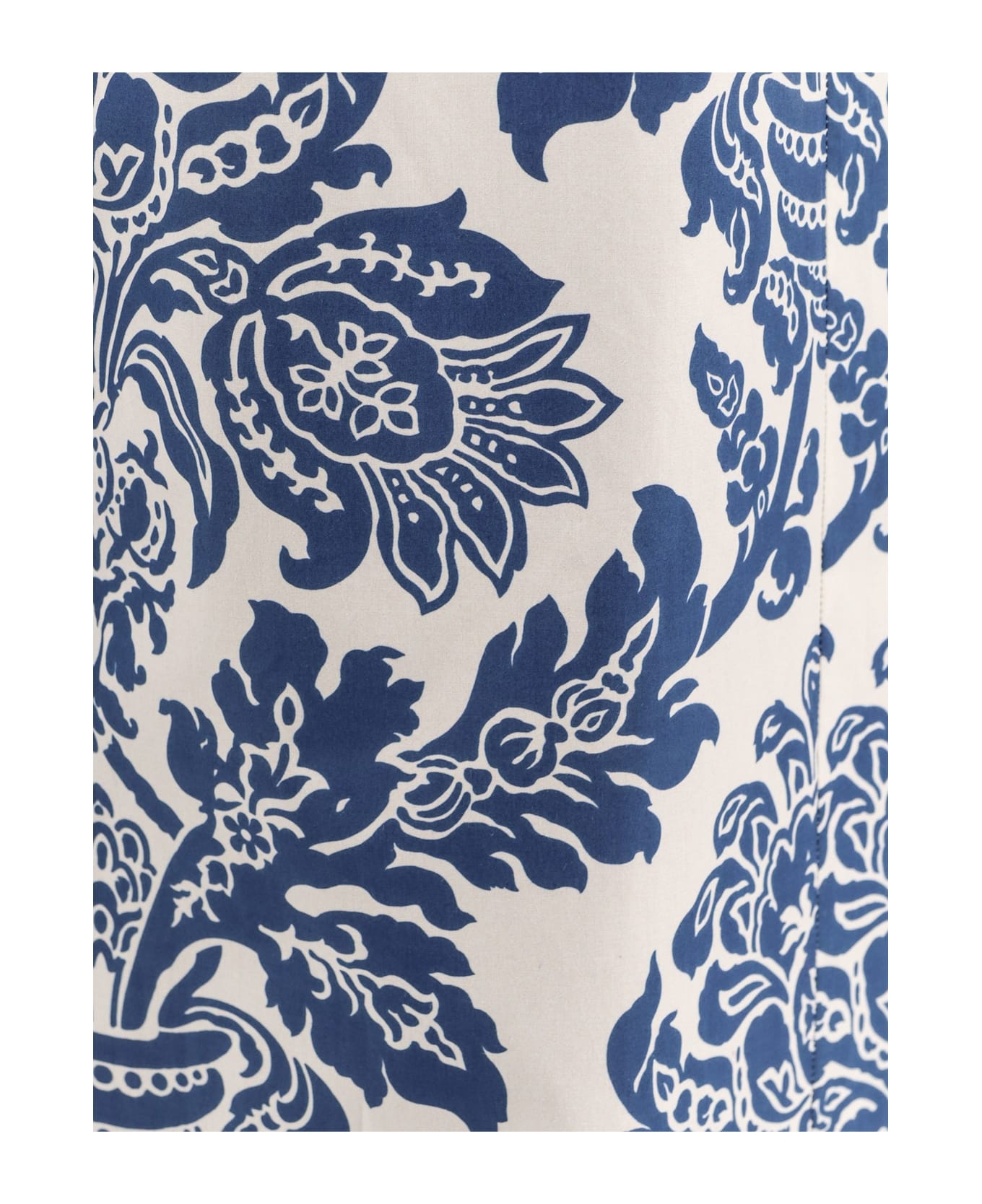 Merano Cotton Trouser With Floral Print - 3