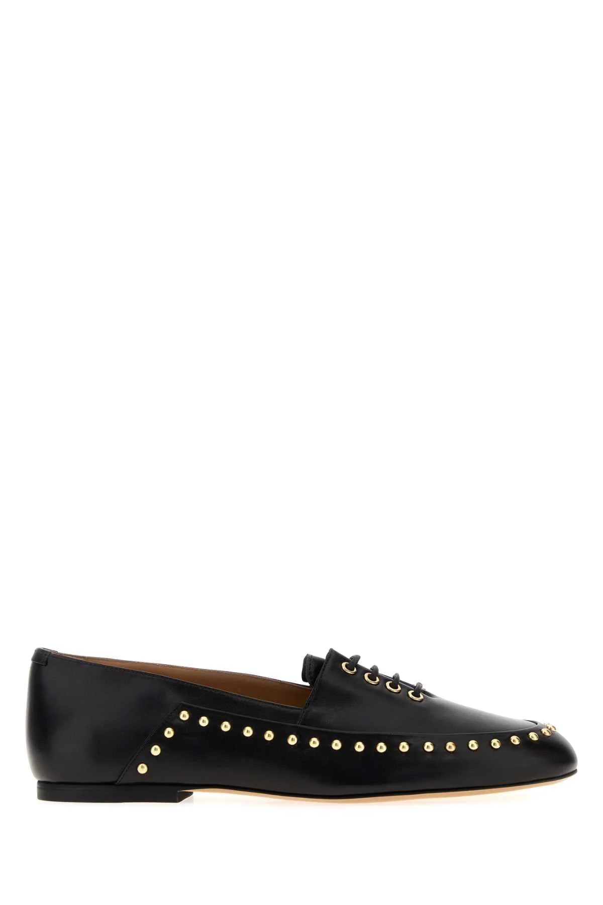 Jil Sander Women Black Leather Elyss Ballerinas - 1