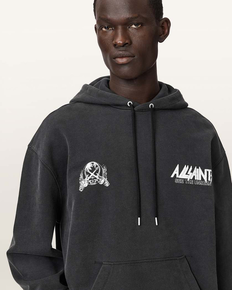CHROMIUM LONG SLEEVE GRAPHIC HOODIE 5