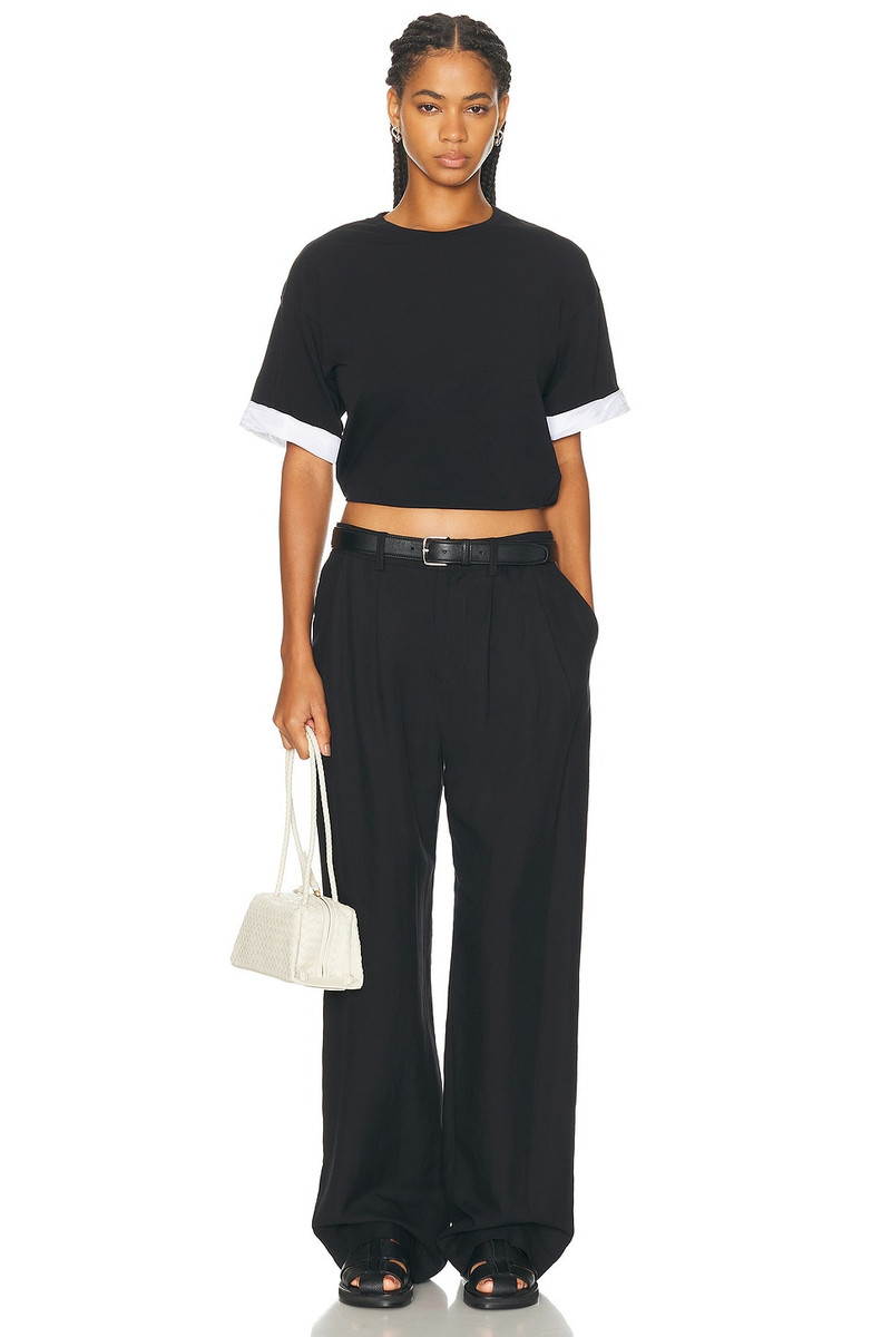 SIMKHAI Sutton Poplin Combo Top outlook