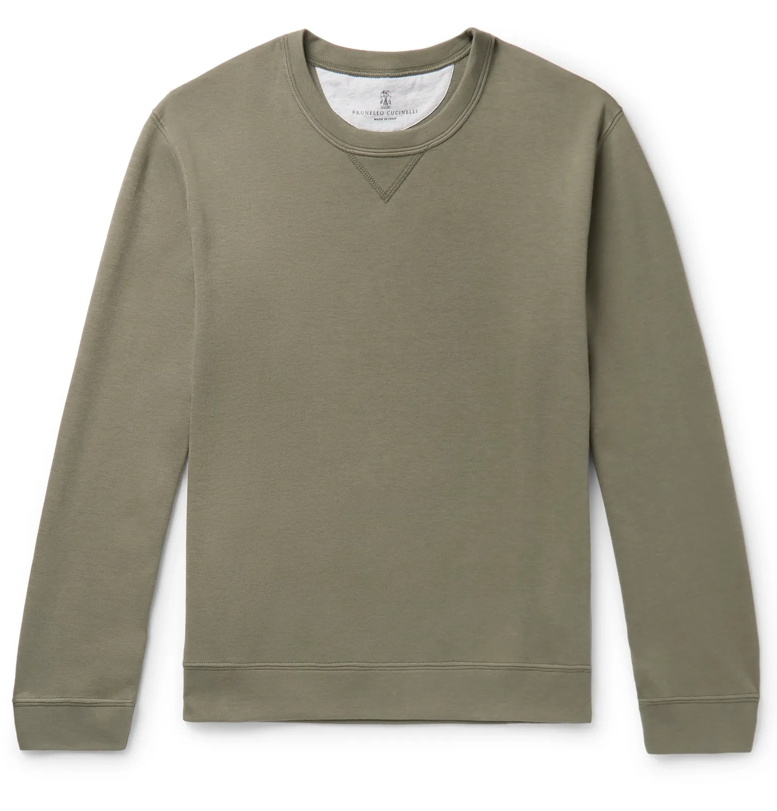 Loopback Cotton-Blend Jersey Sweatshirt - 7