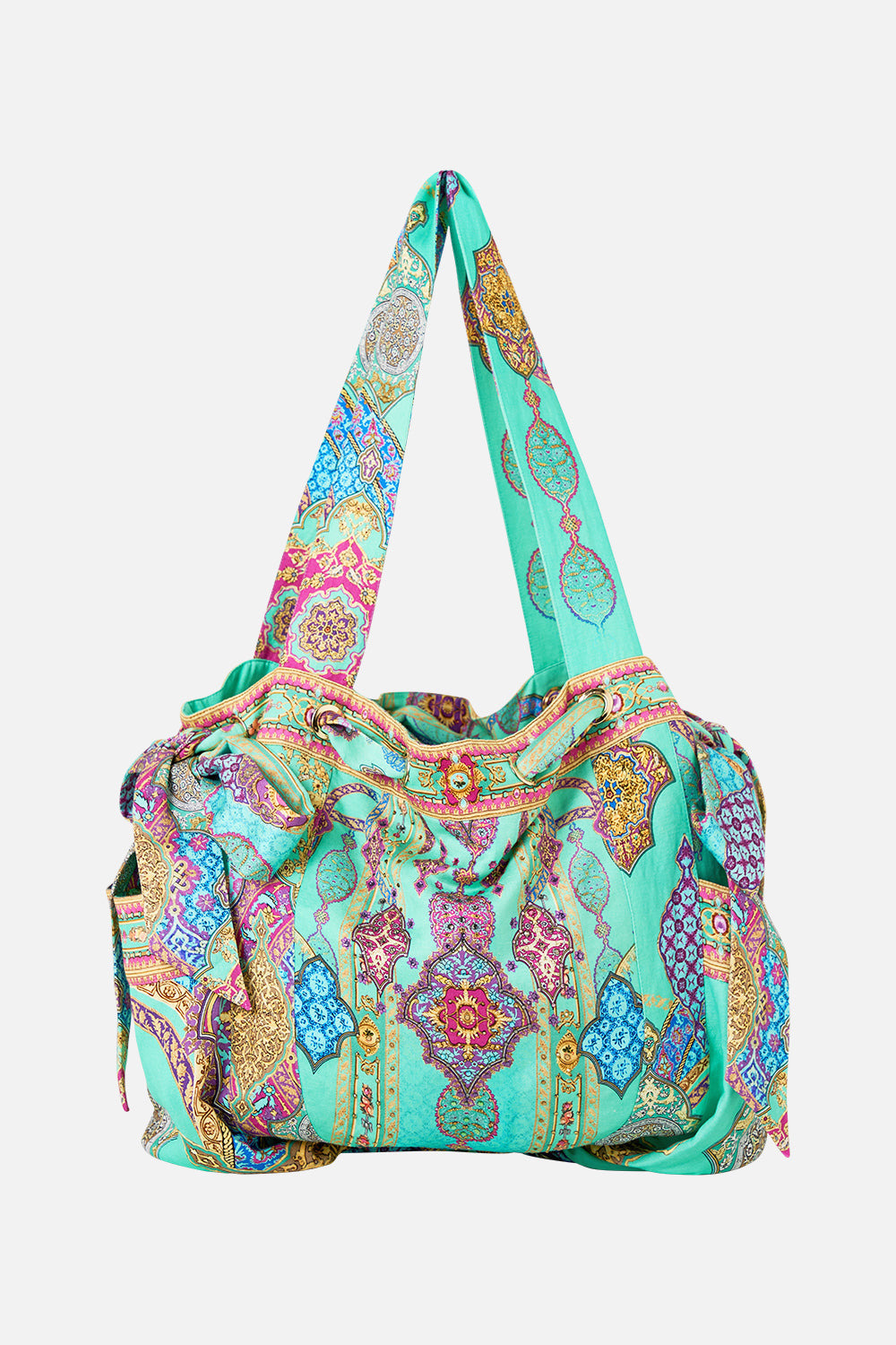 DRAWSTRING BOW BEACH BAG THE CONCUBINES CORRIDOR - 3