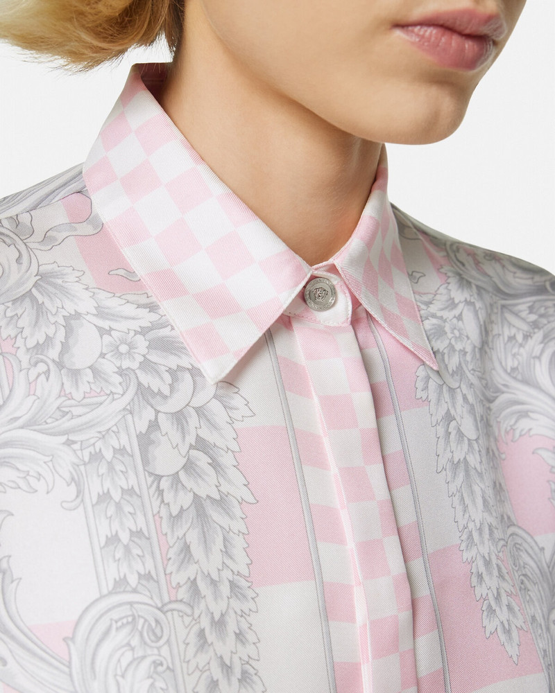 Medusa Contrasto Silk Shirt 3