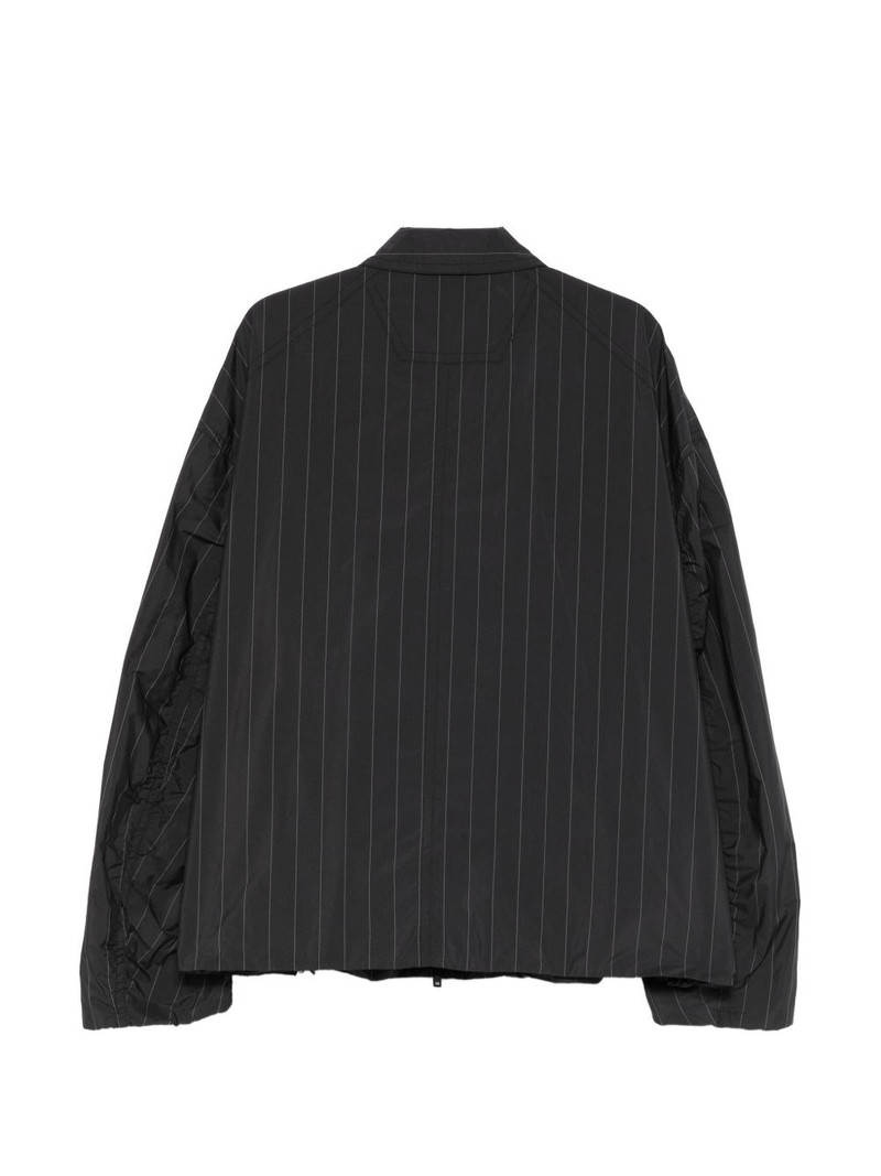JUUN.J pinstriped zip jacket outlook