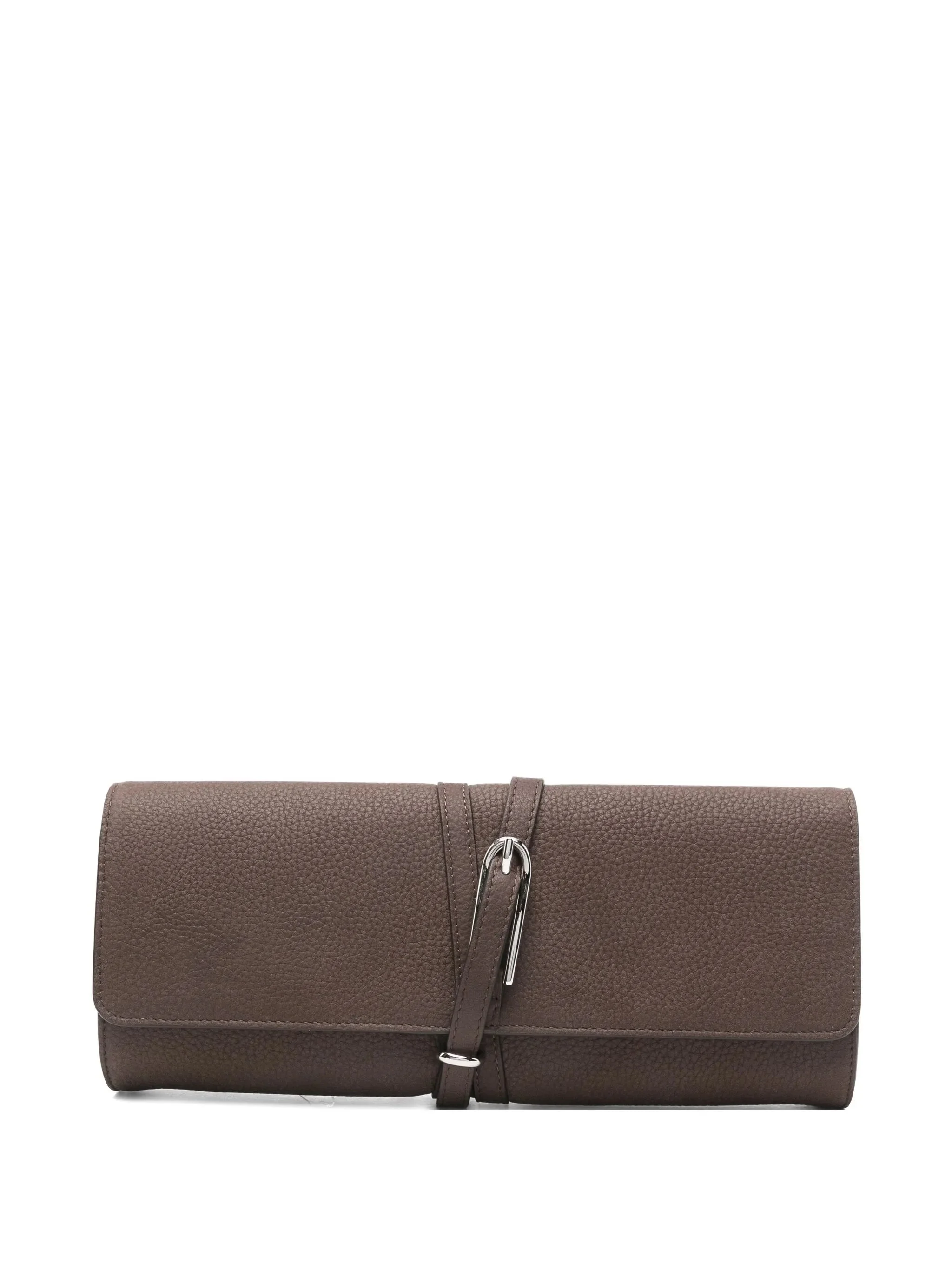 belted clutch bag - 1