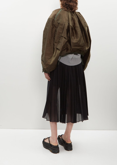 sacai Satin Quilted Blouson outlook