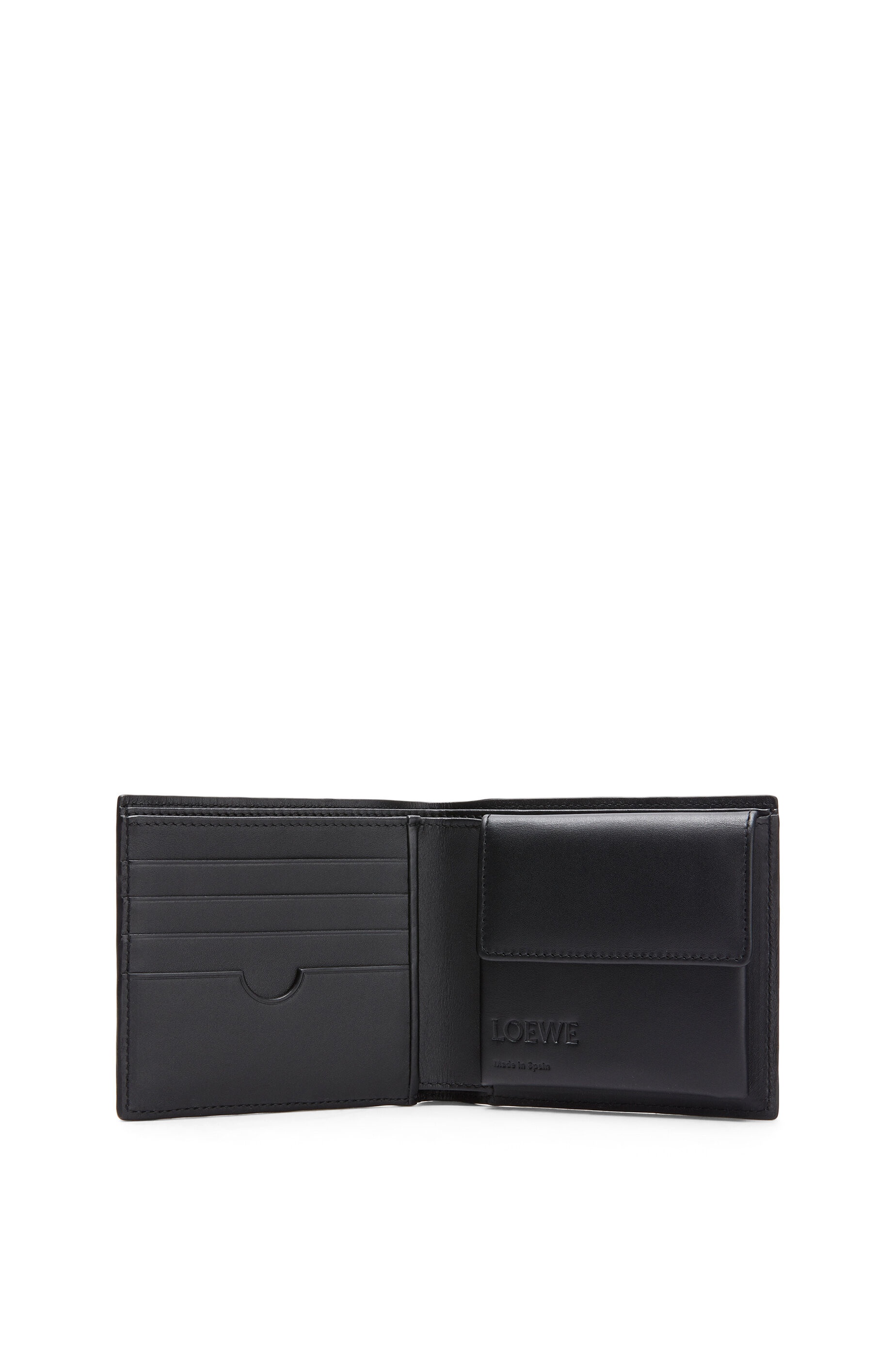 Bifold coin wallet in smooth calfskin - 3