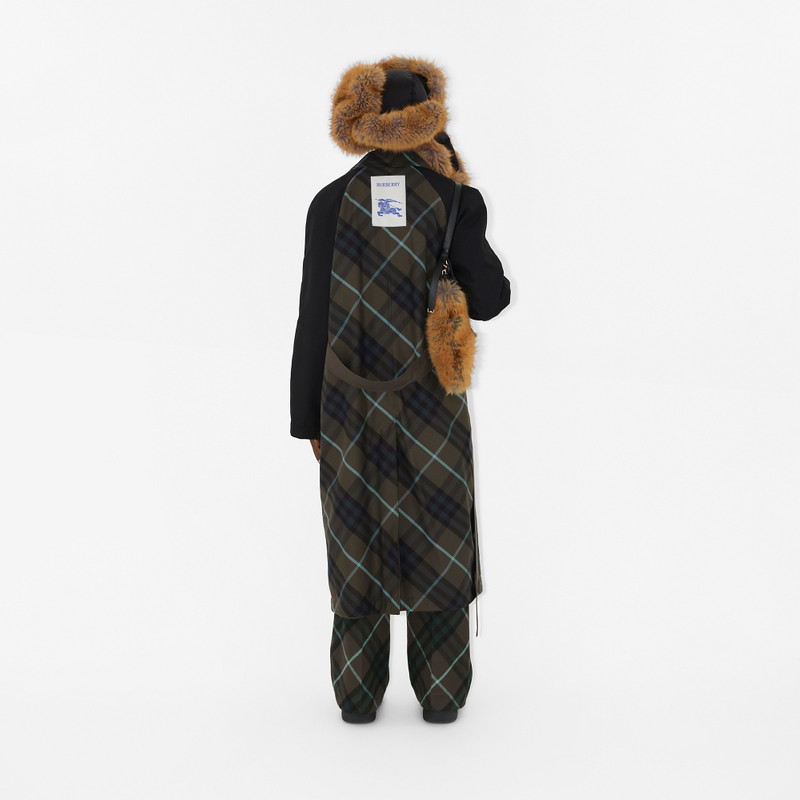Check Reversible Car Coat 4
